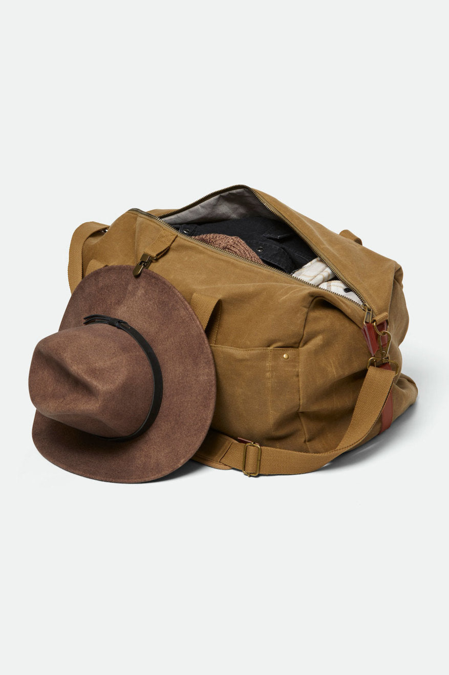 Brixton - Traveller XL Weekender Duffle Bag - Olive Brown