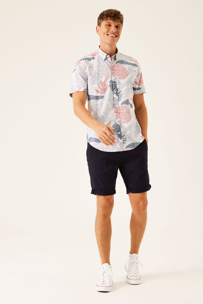 Garcia - Jungle Day SS Shirt - White