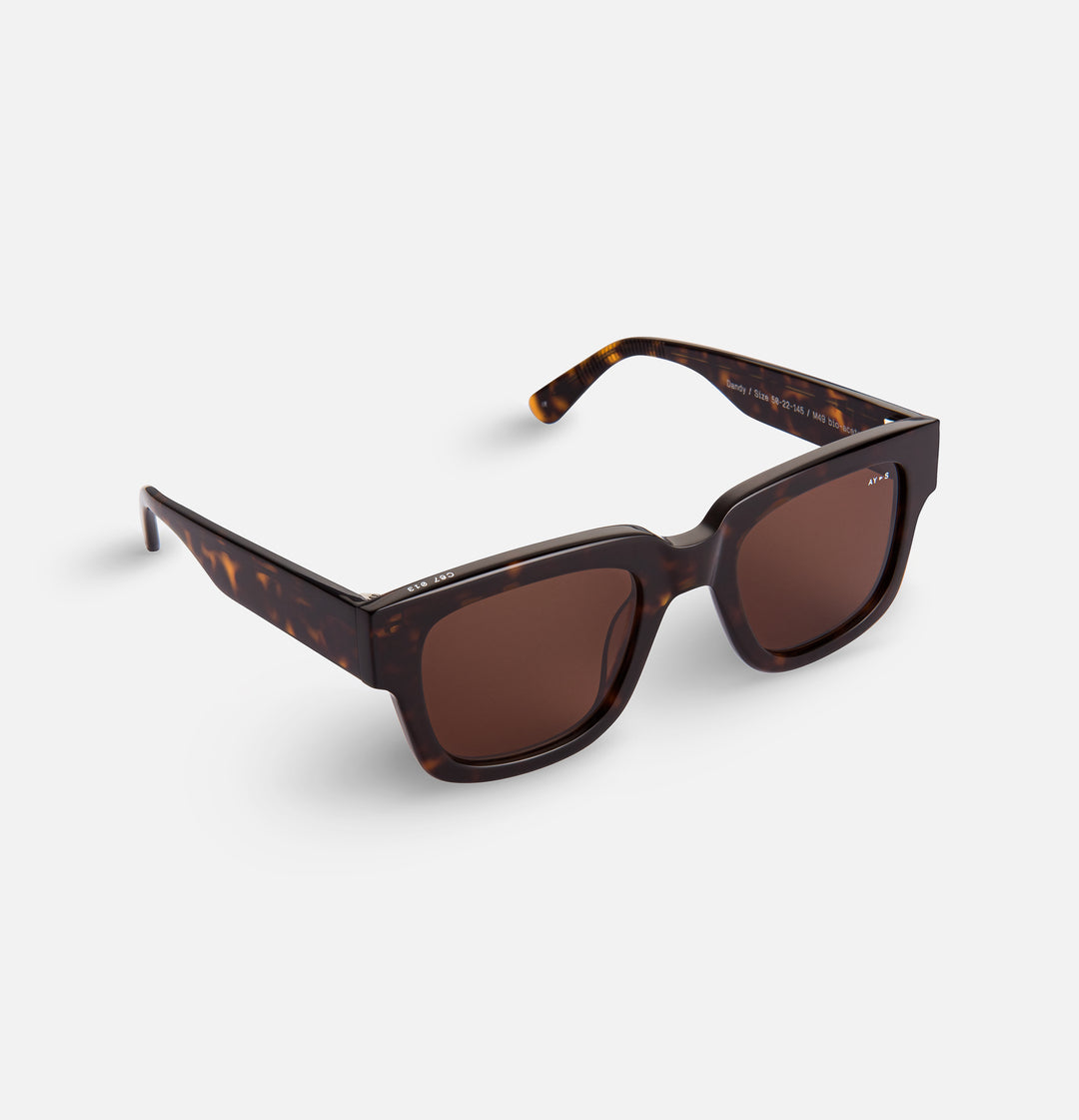 James Ay - Dandy Sunglasses - Classical Havana