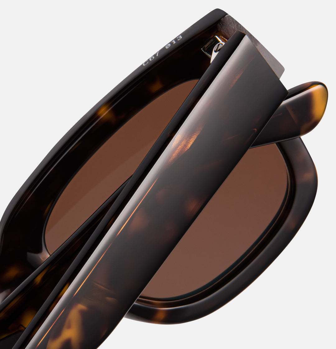 James Ay - Dandy Sunglasses - Classical Havana
