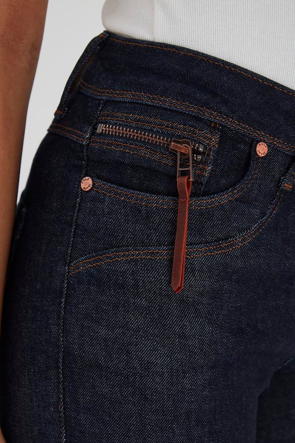 Pulz - Karolina (Emma) Straight Jean - Unwashed Denim