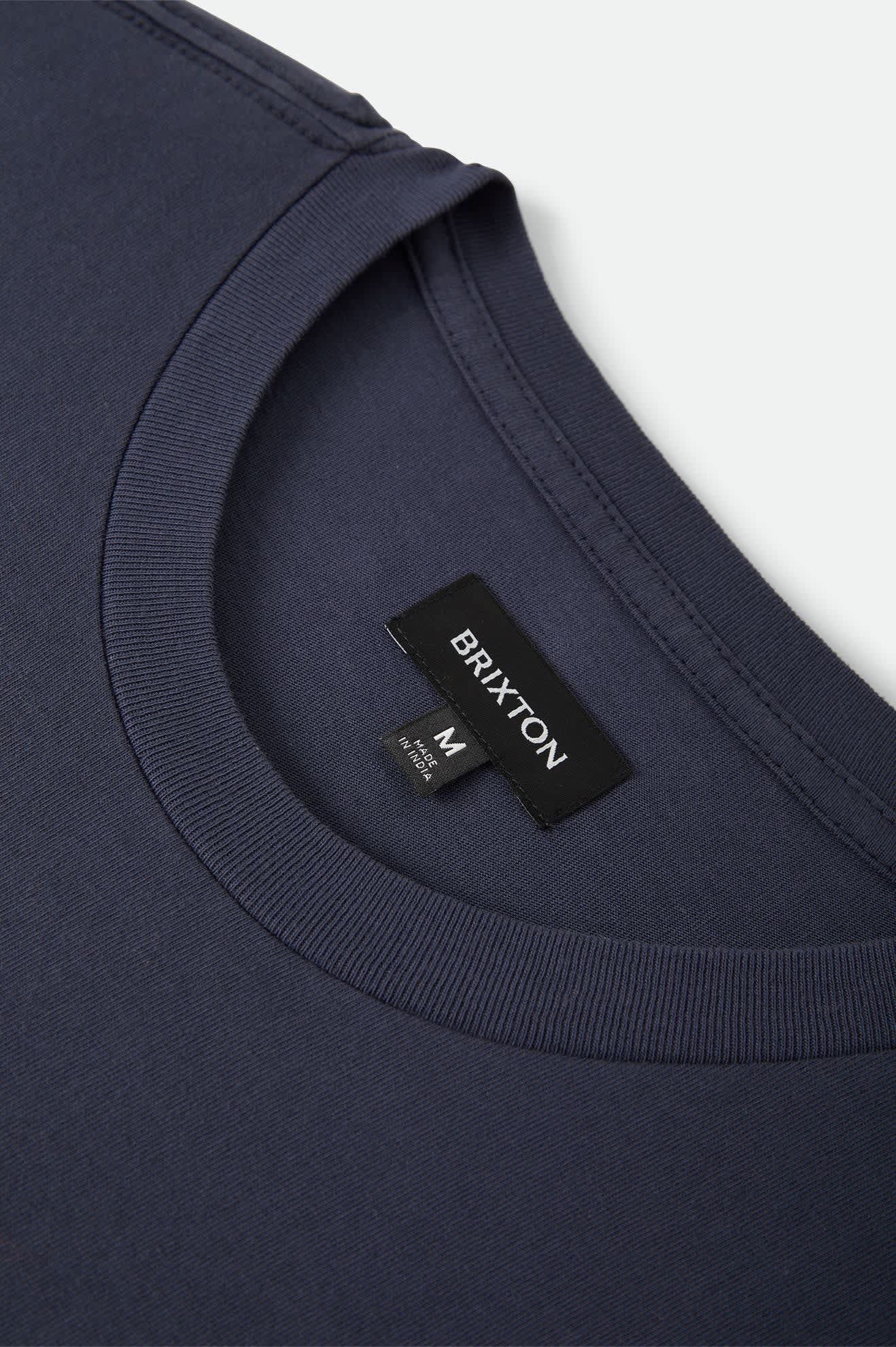 Brixton - Baseline Pocket Tee - Washed Navy Vintage Wash