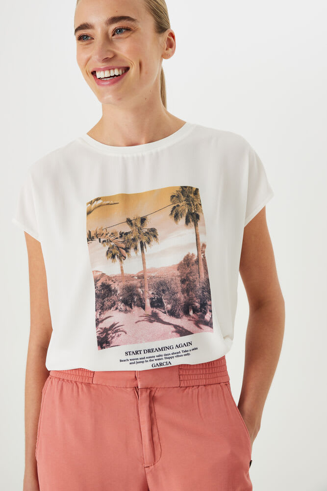 Garcia - Dreaming T-Shirt - Off White