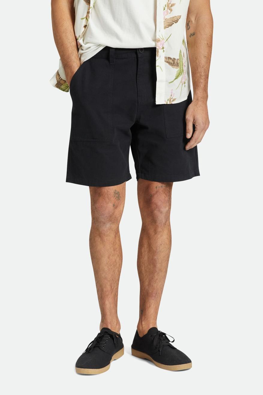 Brixton - Surplus Short - Washed Black