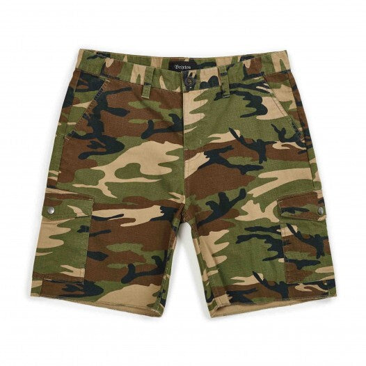 Brixton Fleet Cargo Short Woodland Camo