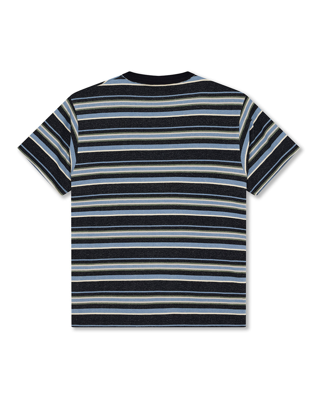 Deus - Forecourt Stripe Tee - Navy