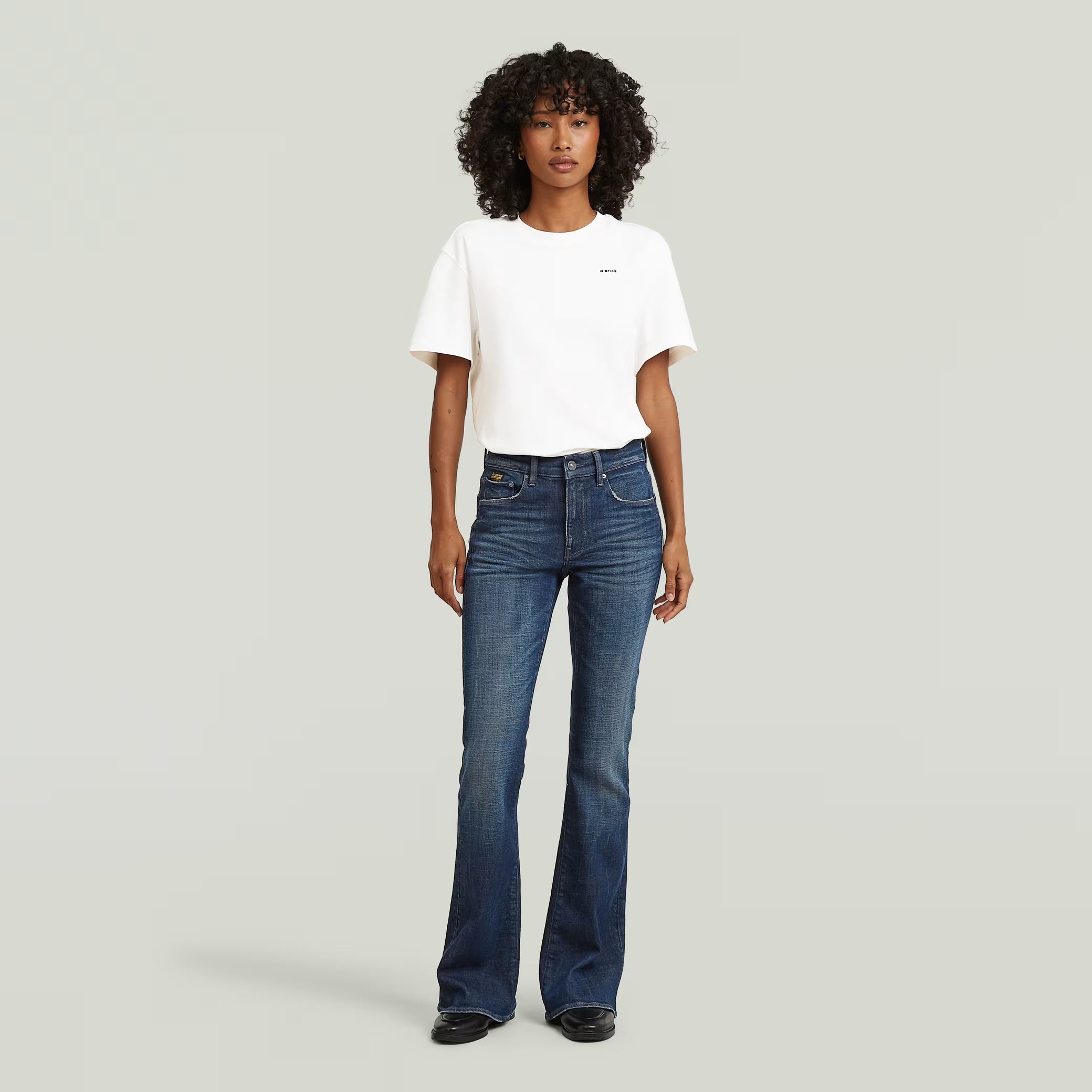 G-Star Raw - 3301 Flare Jean - Antique Faded Atlas