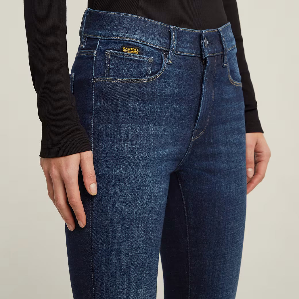 G-Star Raw - 3301 Flare Jean - Worn In New Moon
