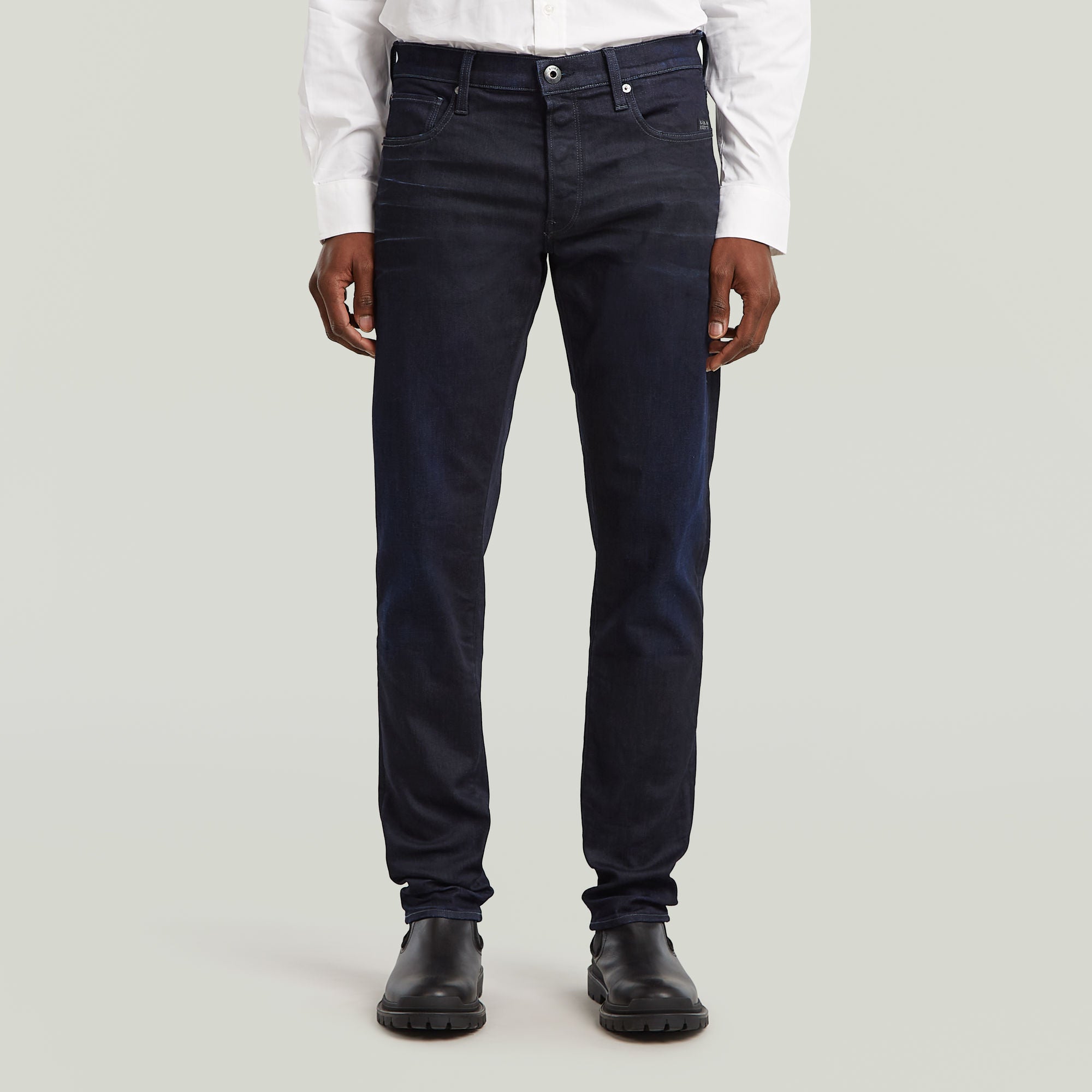 G-Star Raw - 3301 Straight Tapered Jean - Dark Aged NEW