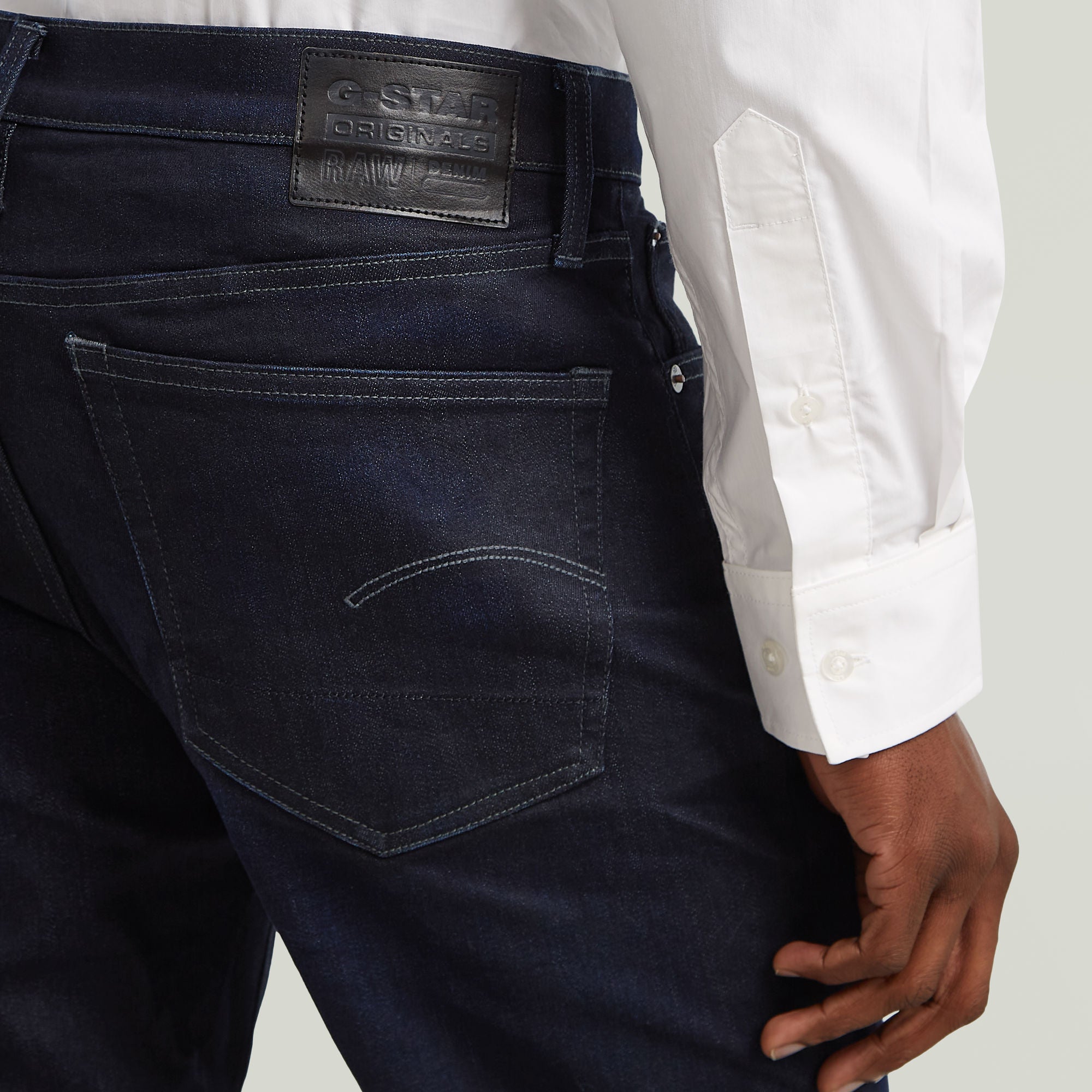 G-Star Raw - 3301 Straight Tapered Jean - Dark Aged NEW