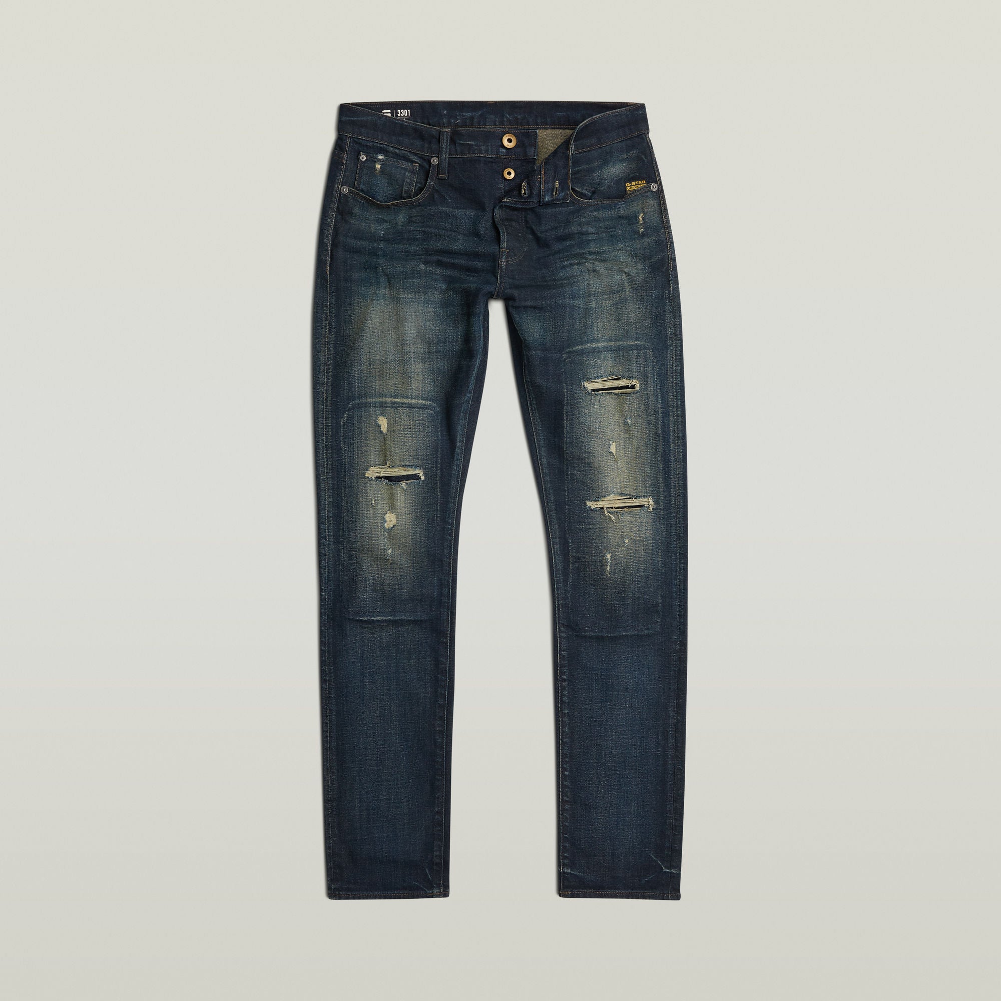 G-Star Raw - 3301 Slim Jean - Antique Foundry Repaired
