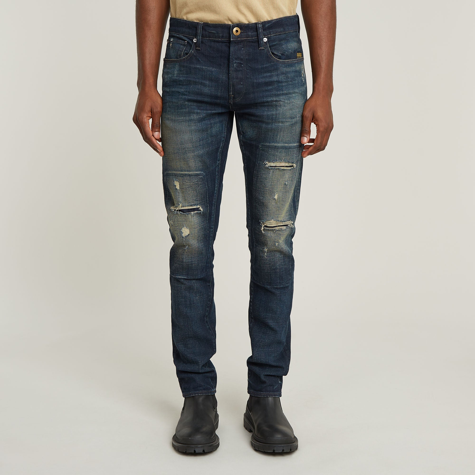 G-Star Raw - 3301 Slim Jean - Antique Foundry Repaired