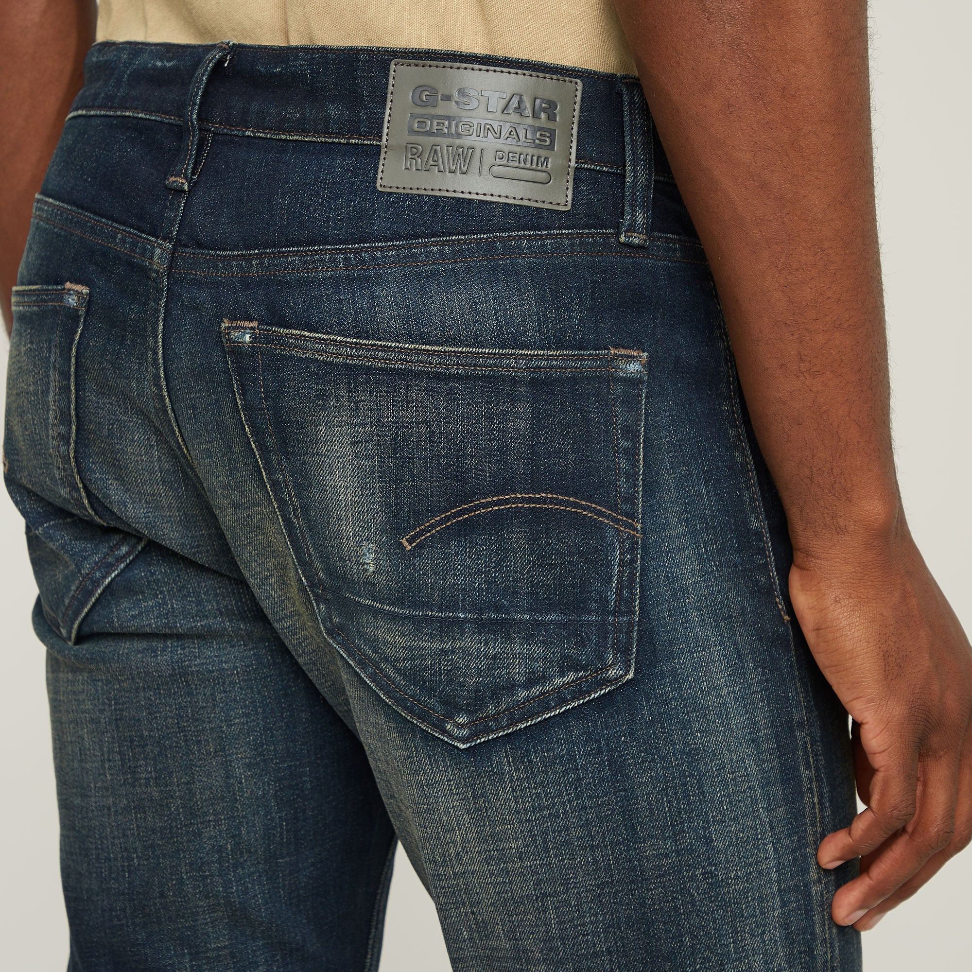 G-Star Raw - 3301 Slim Jean - Antique Foundry Repaired
