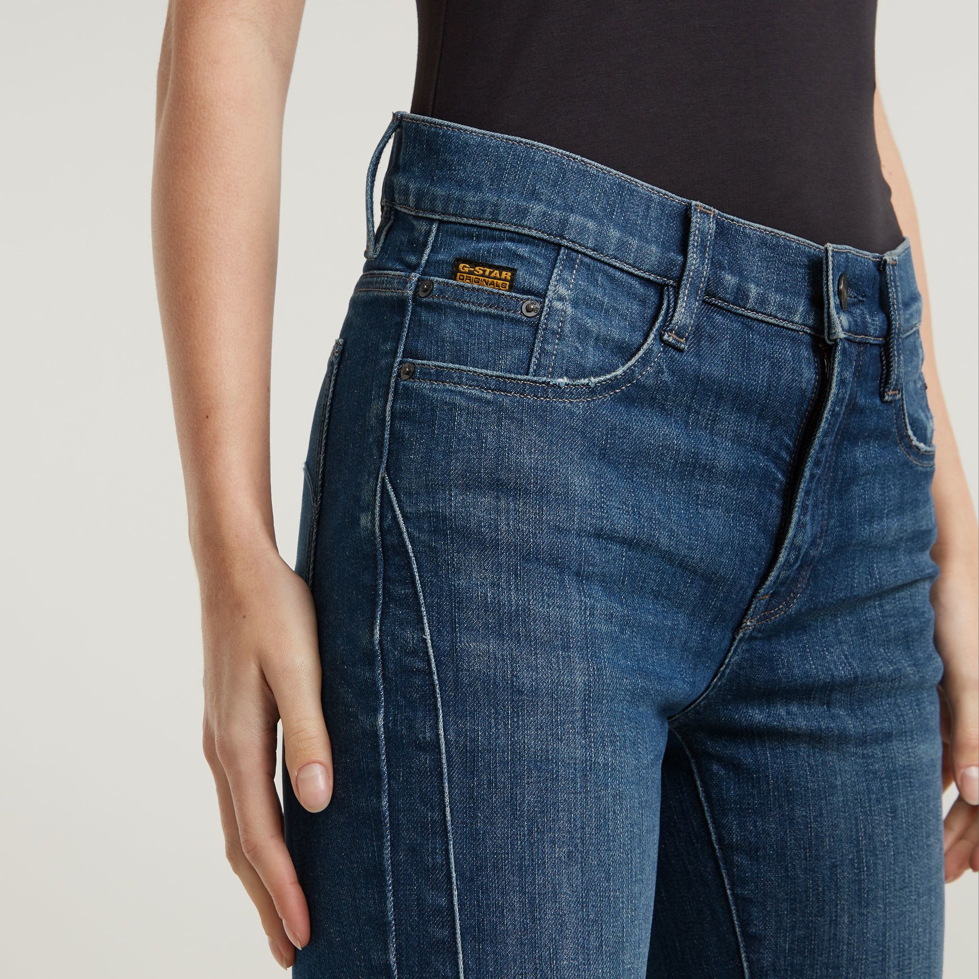 G-Star Raw - Ace 2.0 Biker Slim Straight Jean - Worn In Blizzard