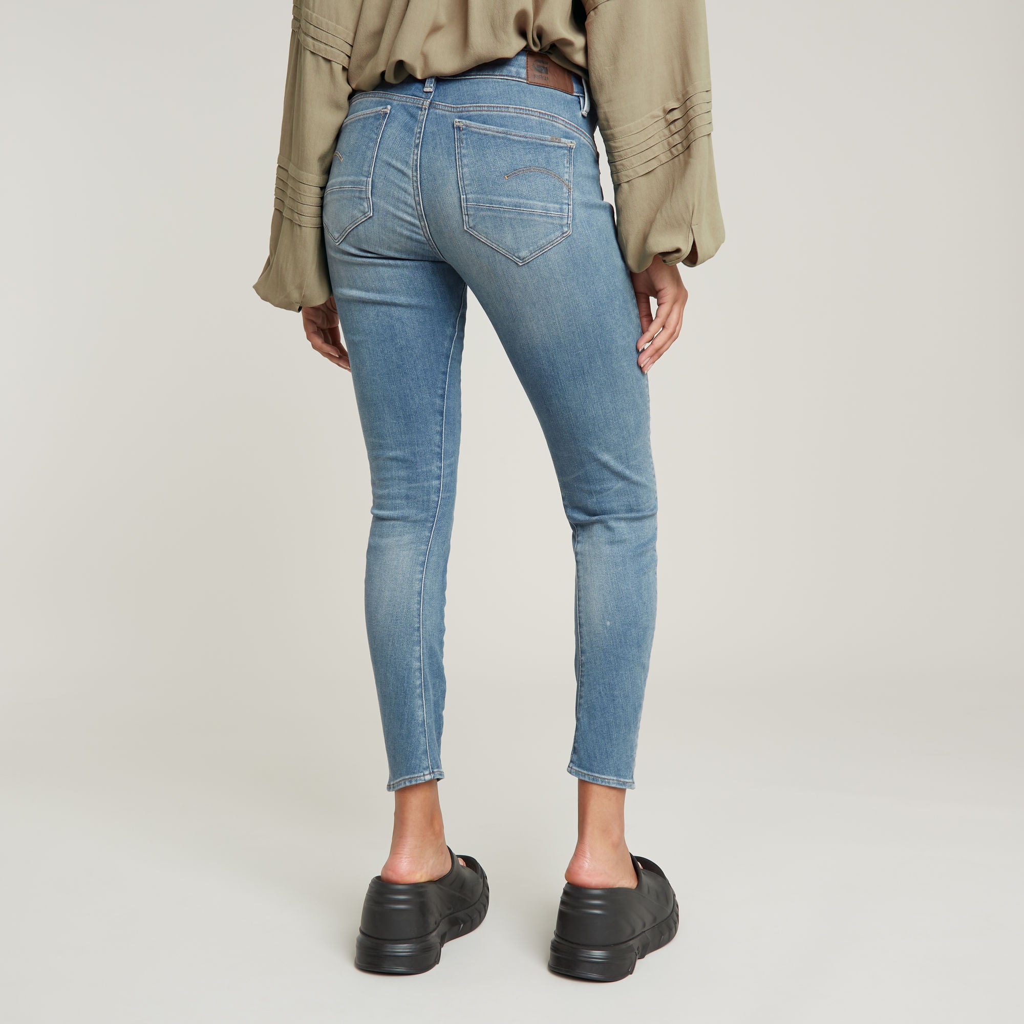 G-Star Raw - Arc 3D Mid Skinny Jean - Medium Aged