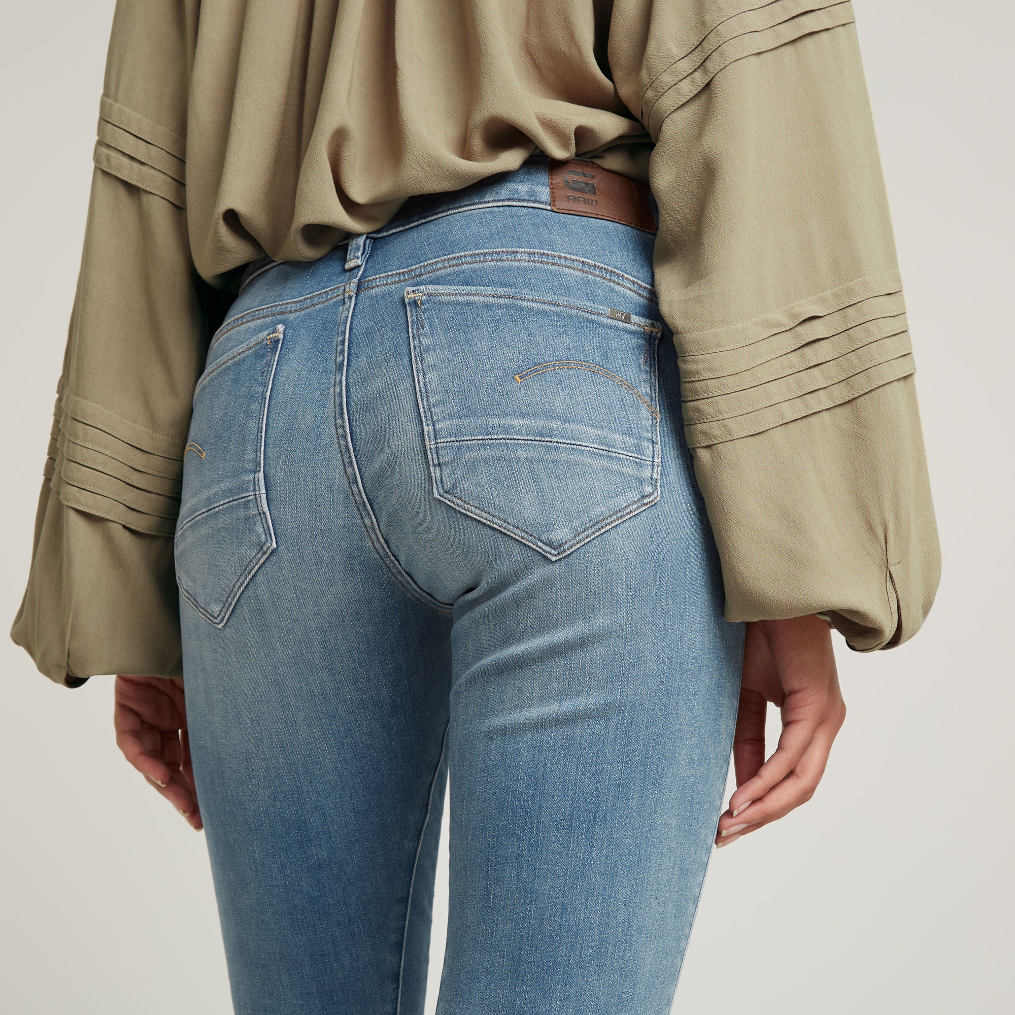 G-Star Raw - Arc 3D Mid Skinny Jean - Medium Aged