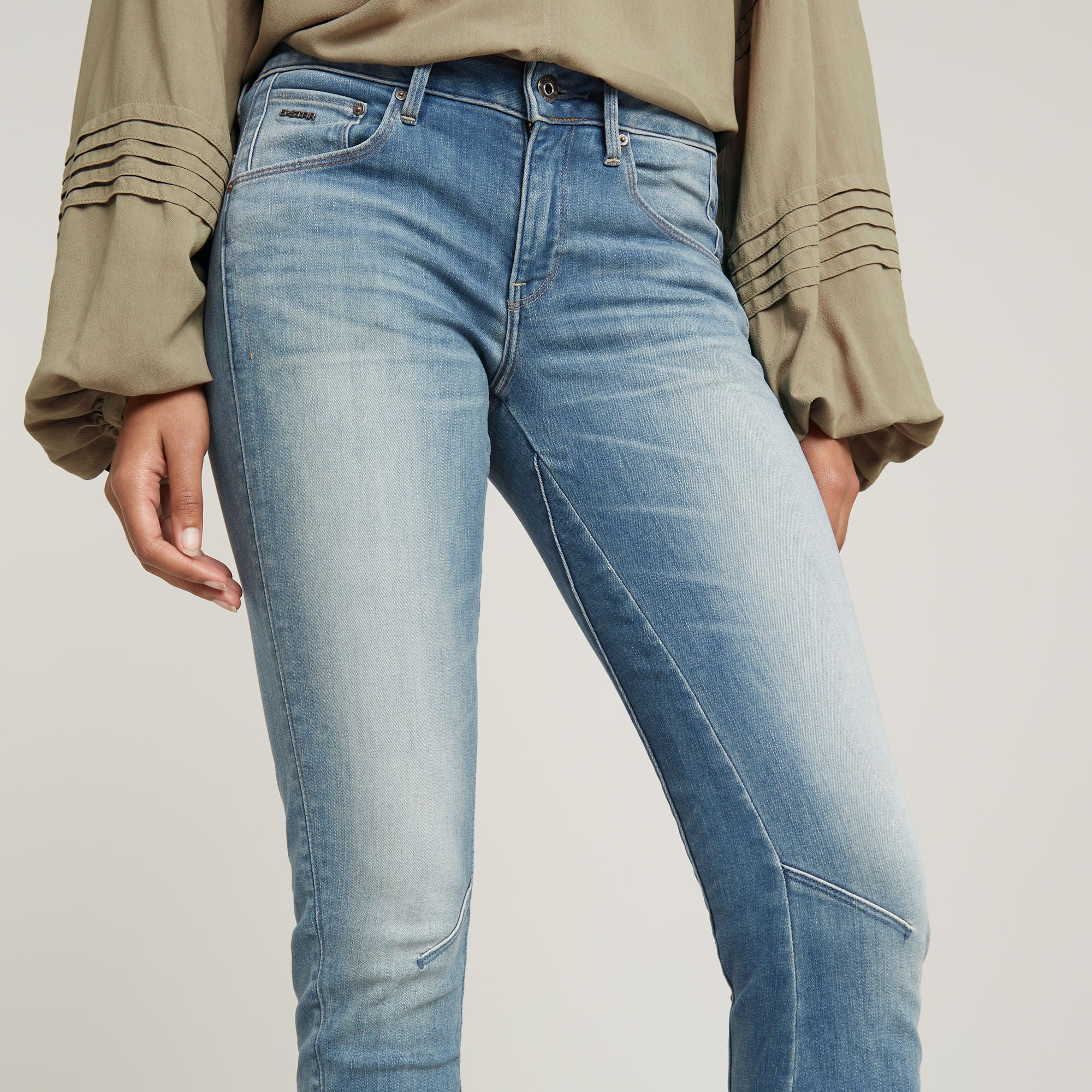 G-Star Raw - Arc 3D Mid Skinny Jean - Medium Aged