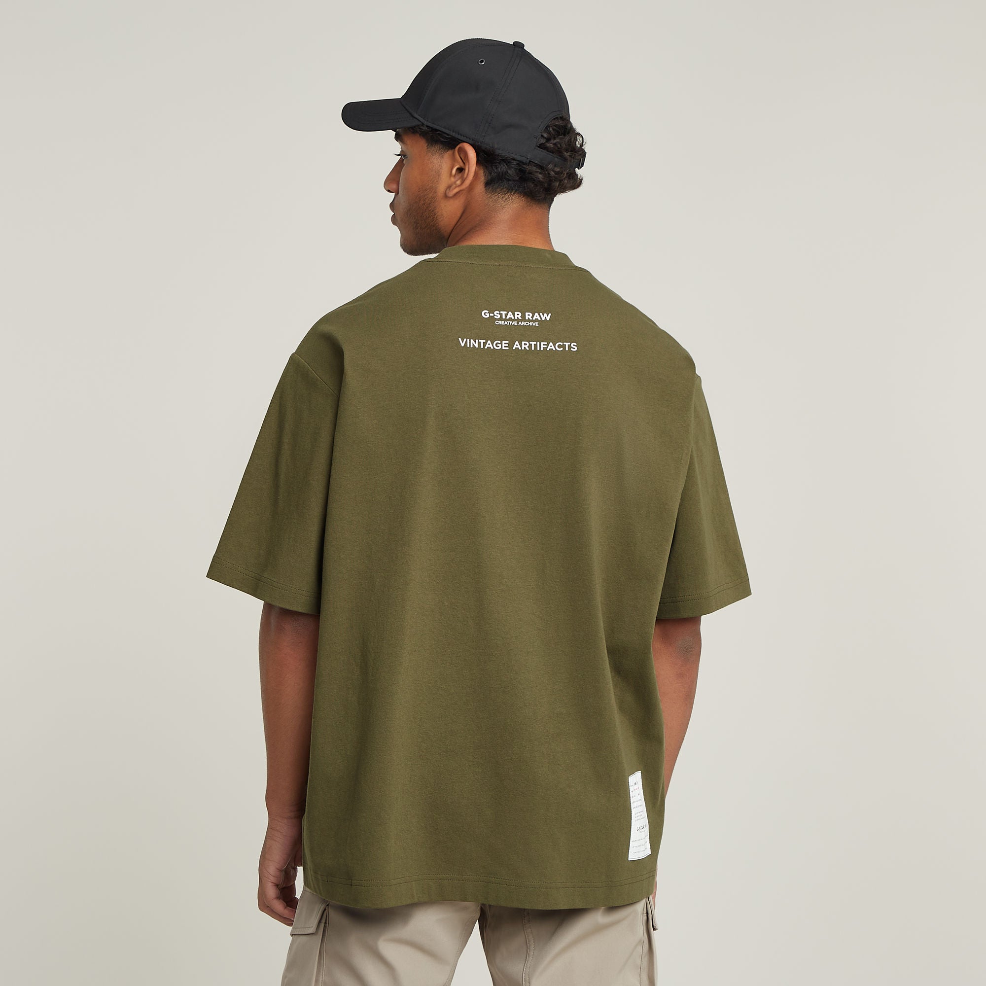 G-Star Raw - Archive Boxy Tee - Shadow Olive