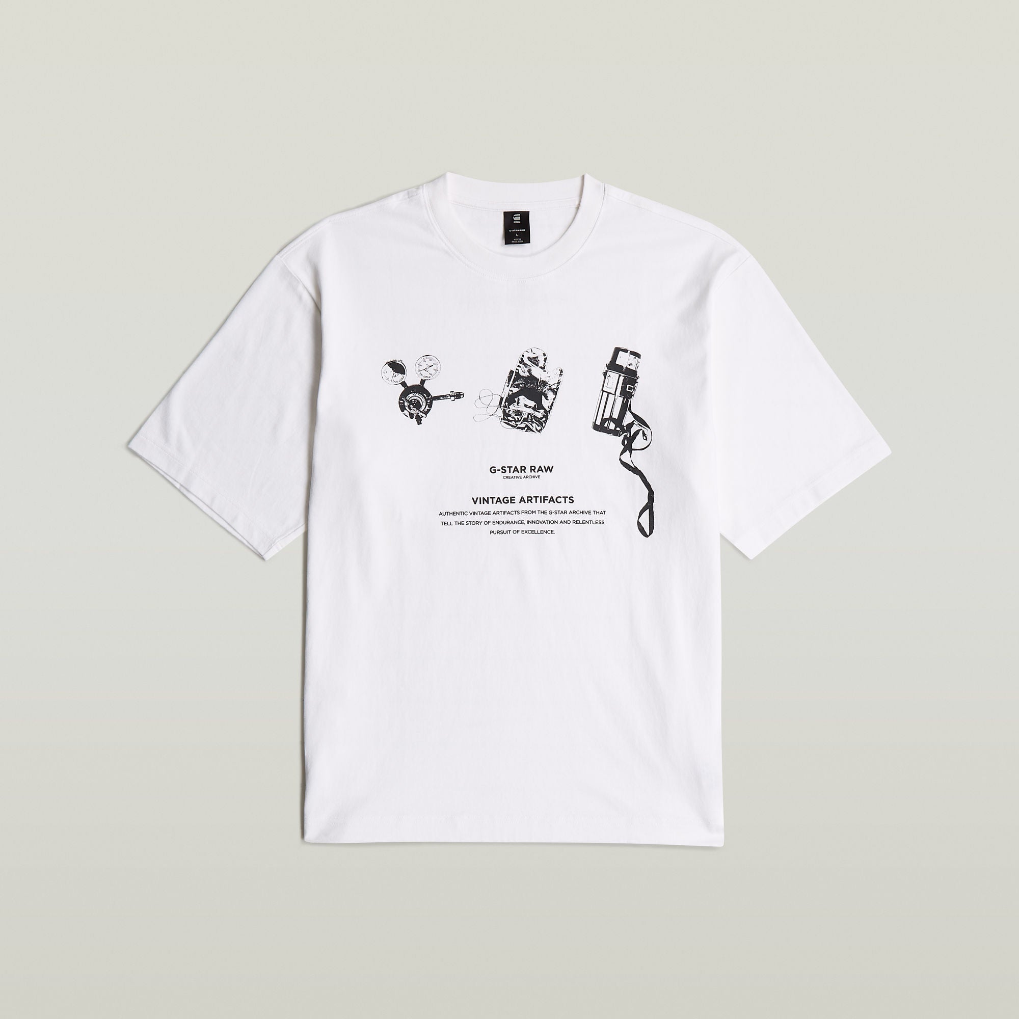 G-Star Raw - Archive Boxy Tee - White