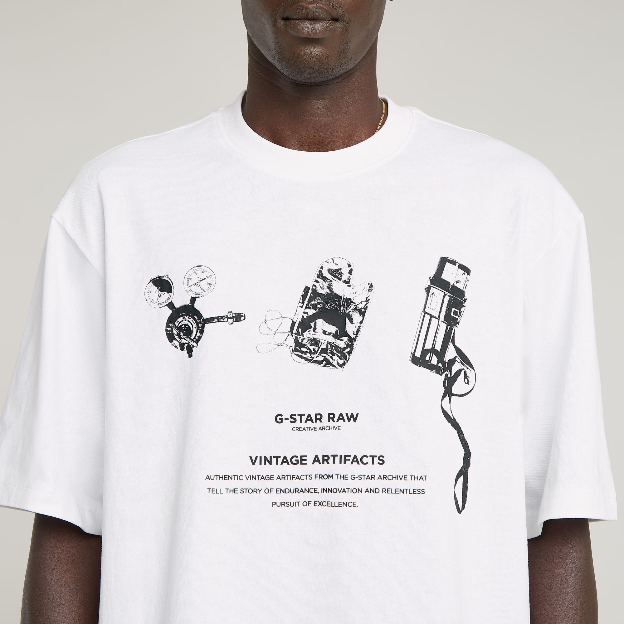 G-Star Raw - Archive Boxy Tee - White