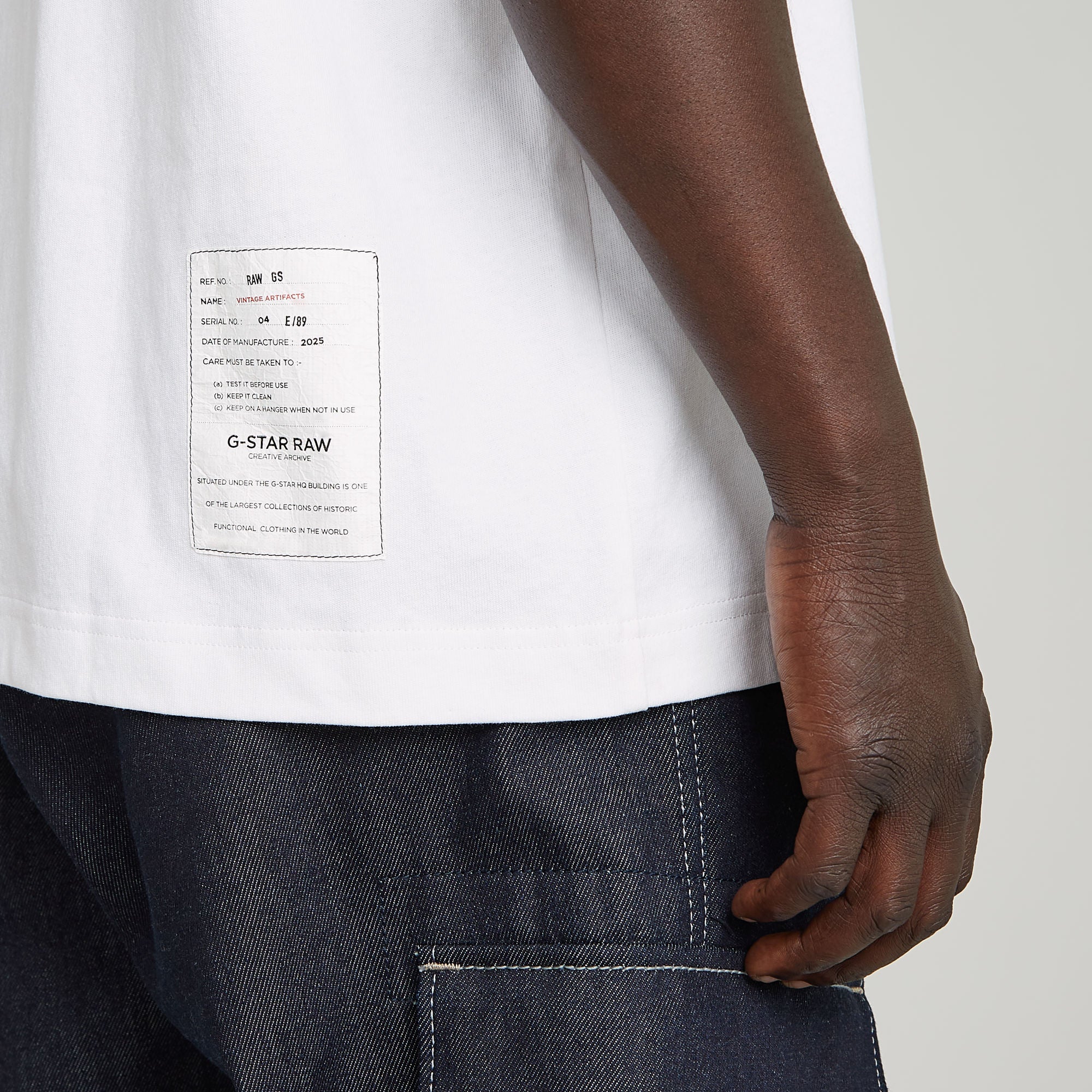 G-Star Raw - Archive Boxy Tee - White