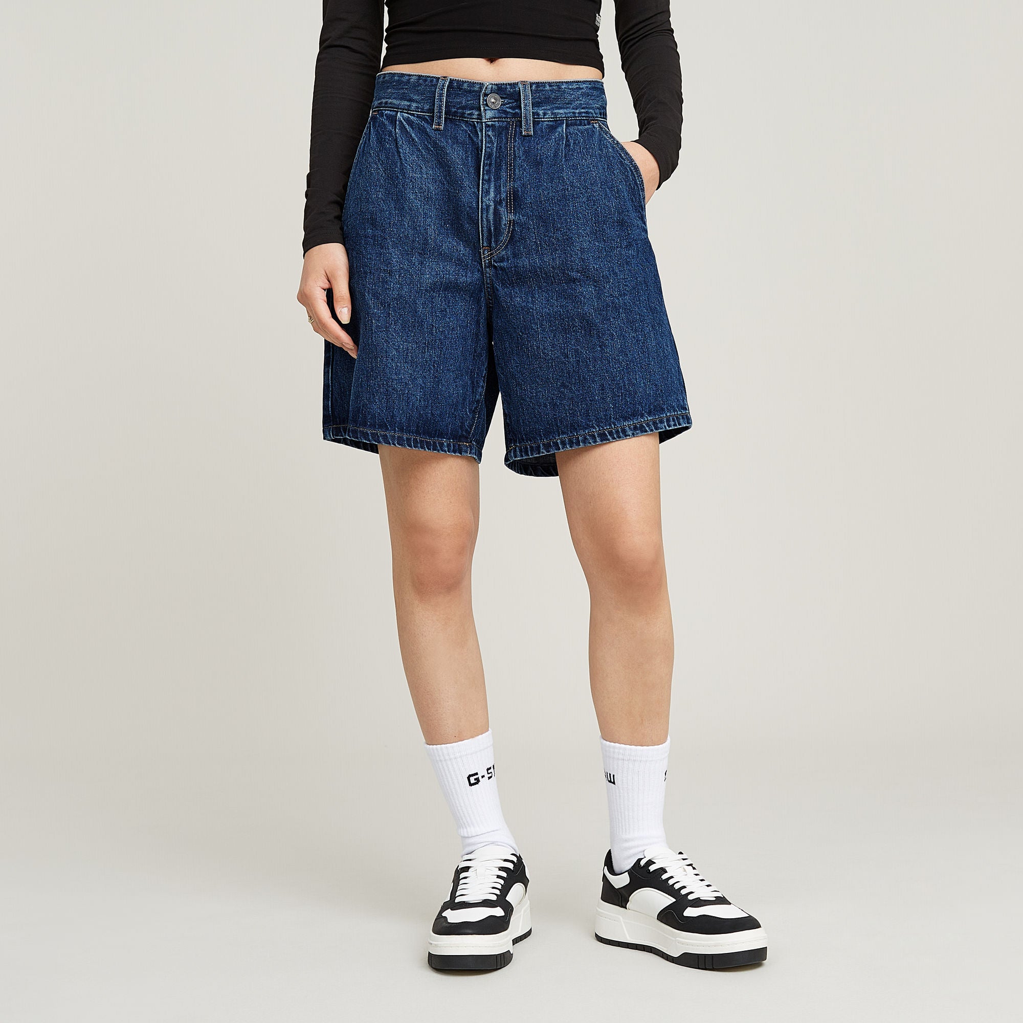 G-Star Raw - Barrel Utility Short - Worn In Blue Creek