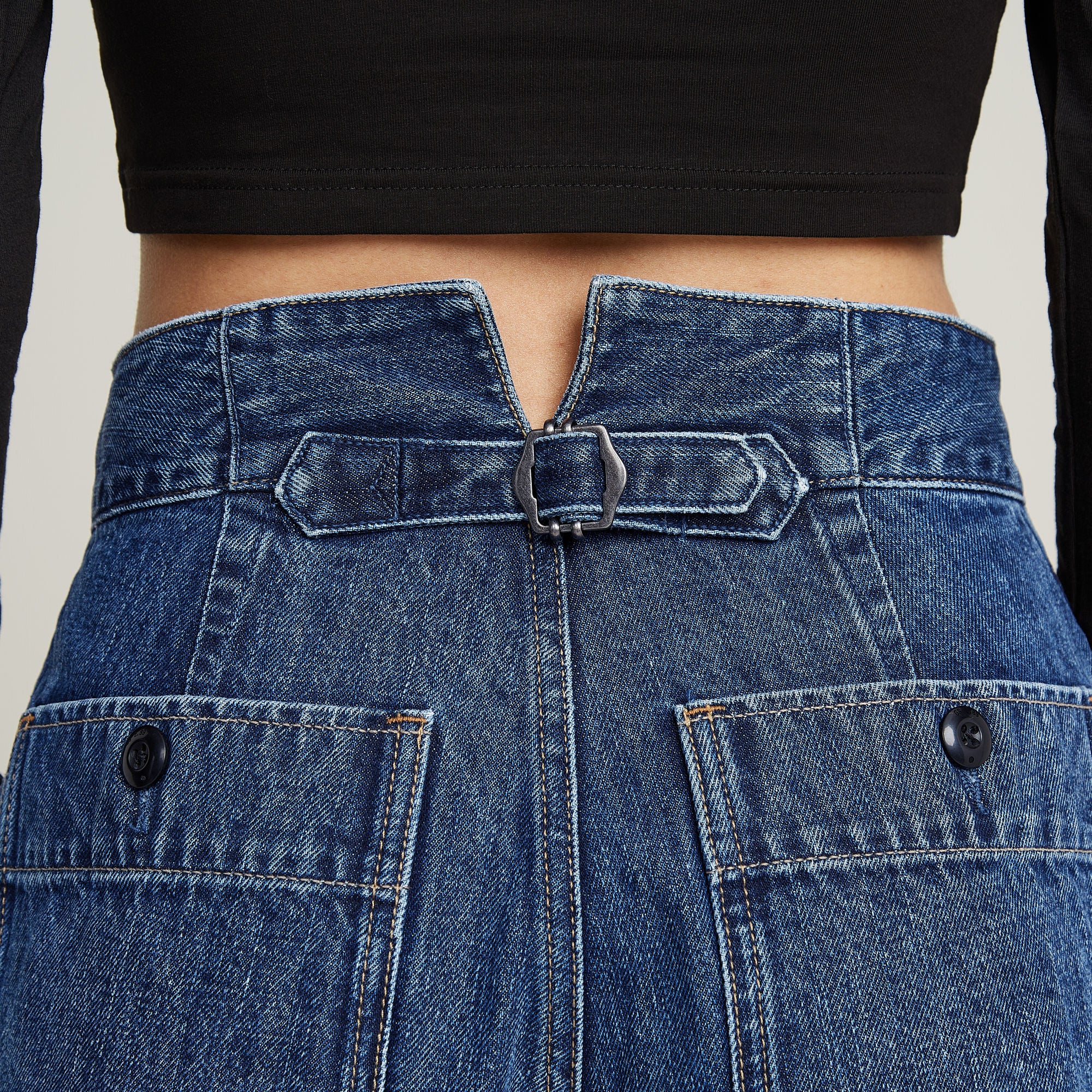 G-Star Raw - Barrel Utility Short - Worn In Blue Creek