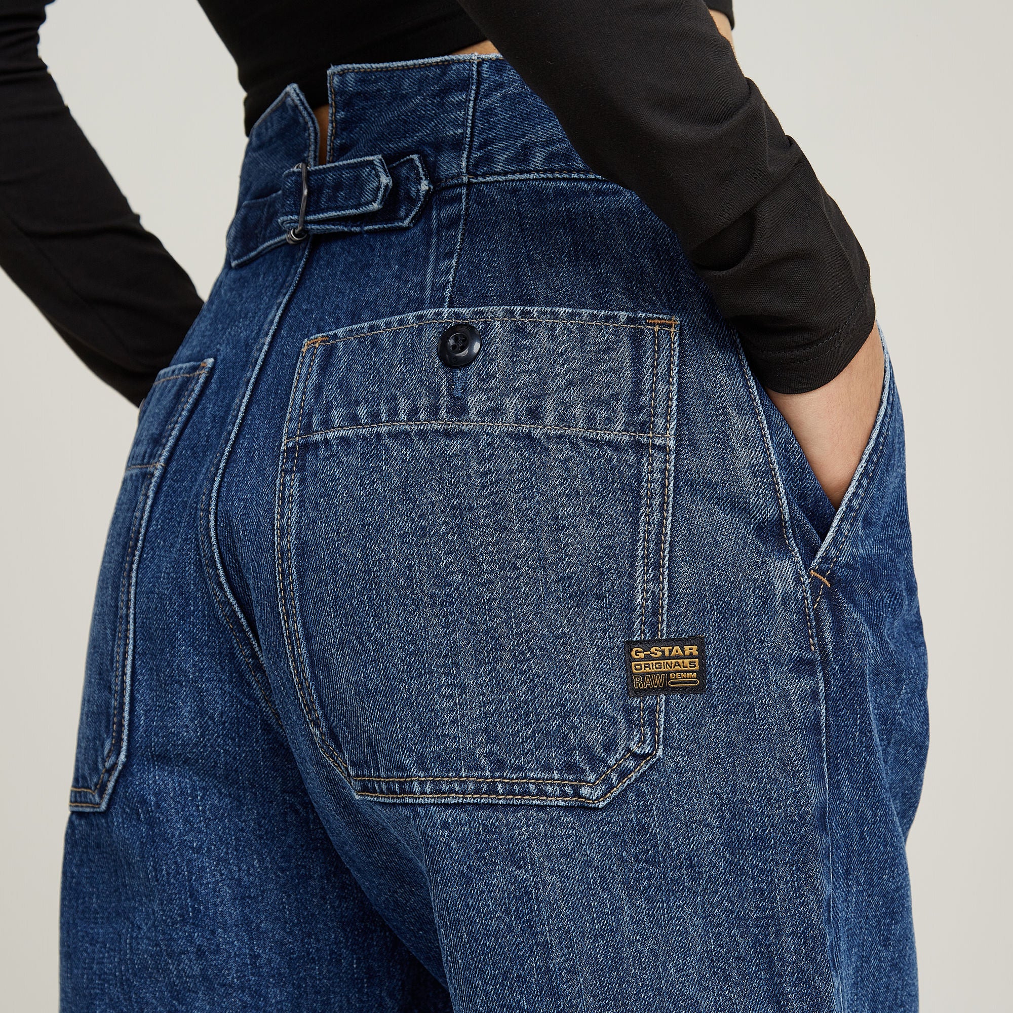 G-Star Raw - Barrel Utility Short - Worn In Blue Creek