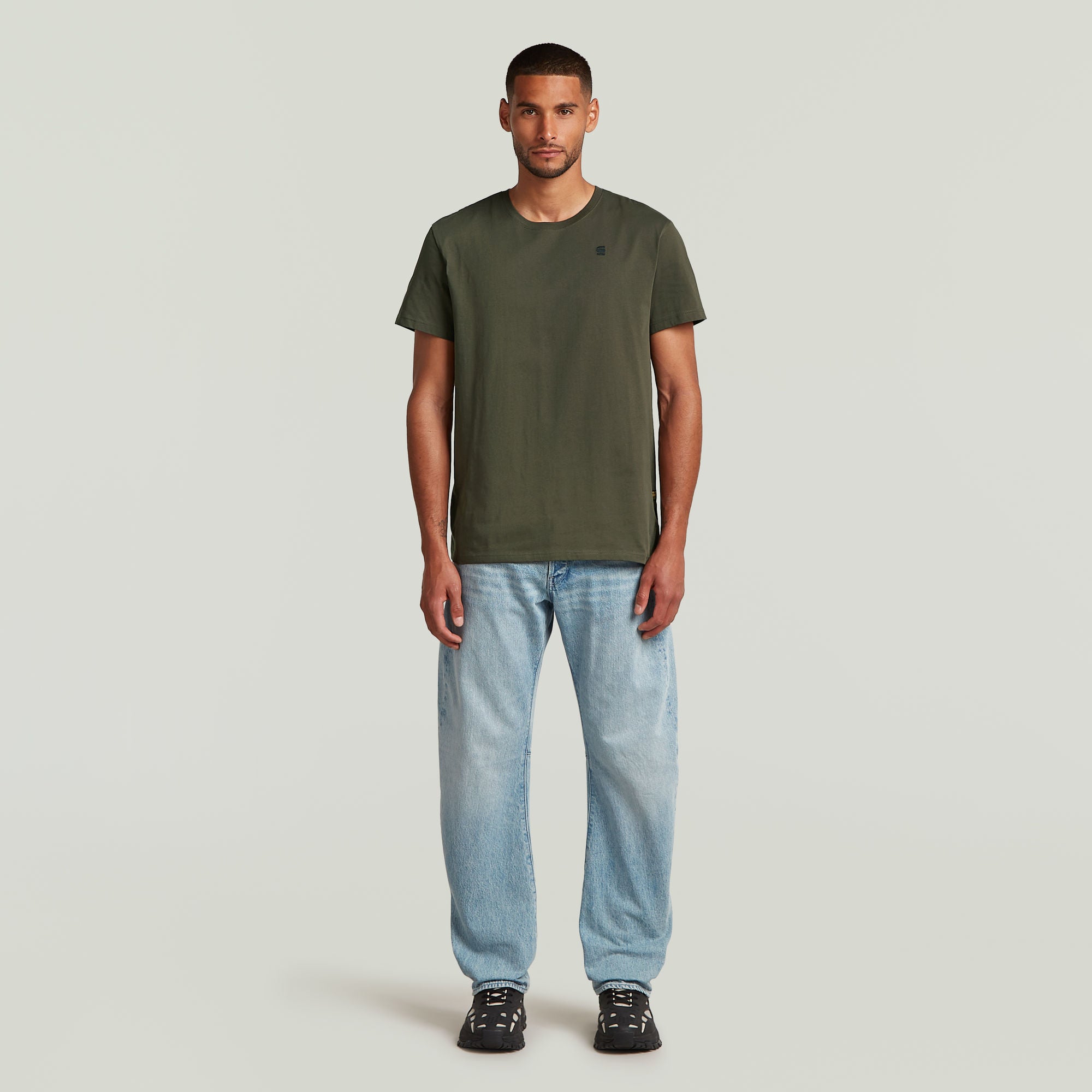 G-Star Raw - Base-S R Tee - Asfalt