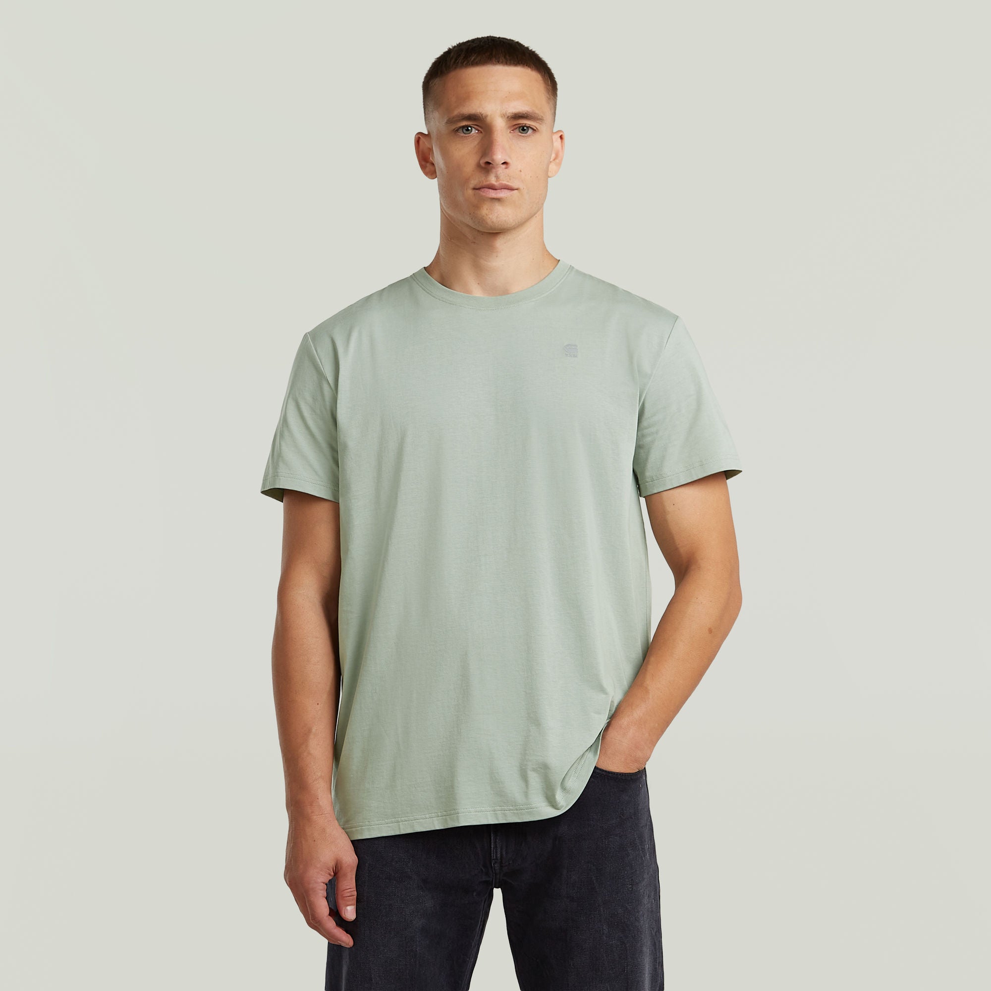 G-Star Raw - Base-S R Tee - Iceberg Green
