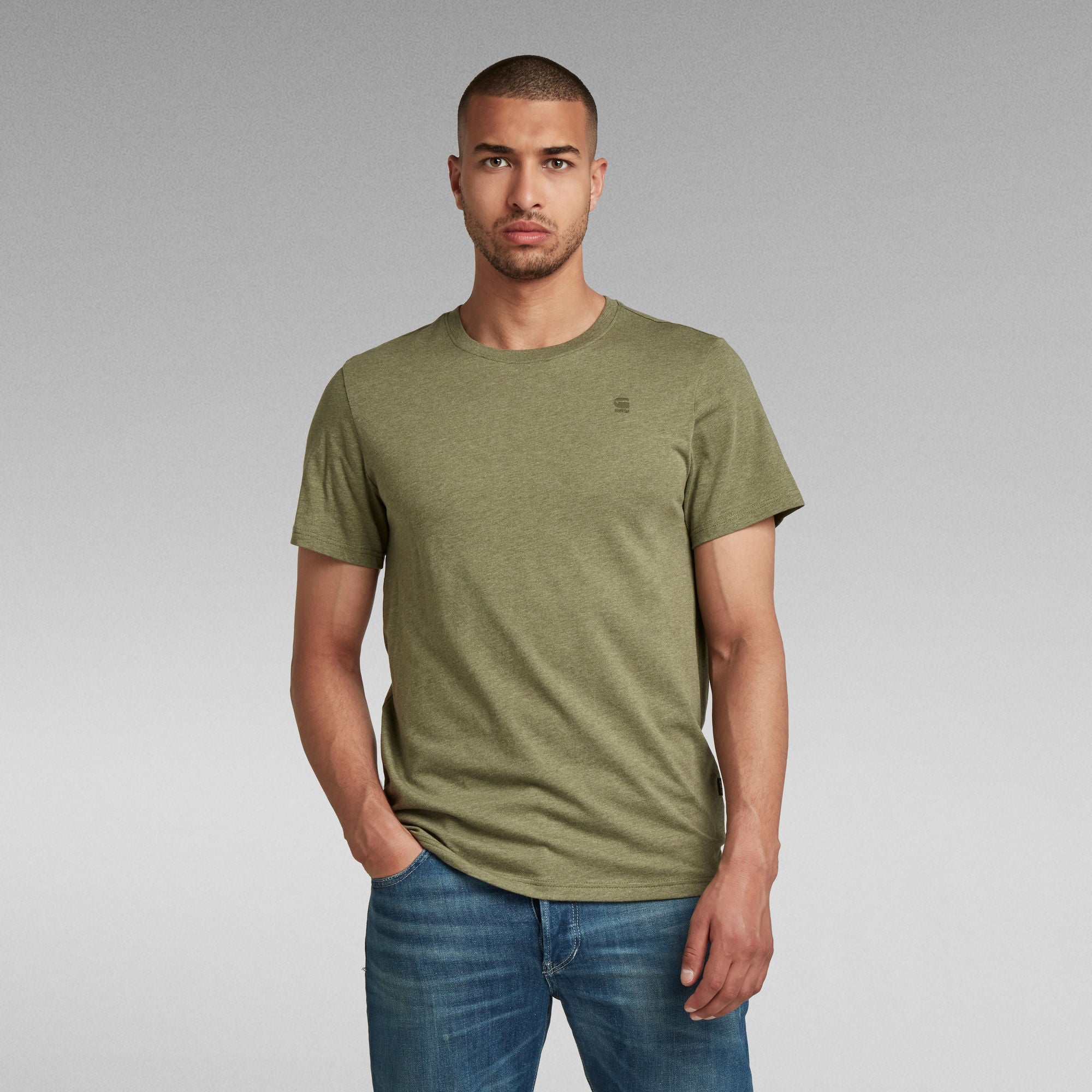 G-Star Raw - Base-S R Tee - Sage Heather