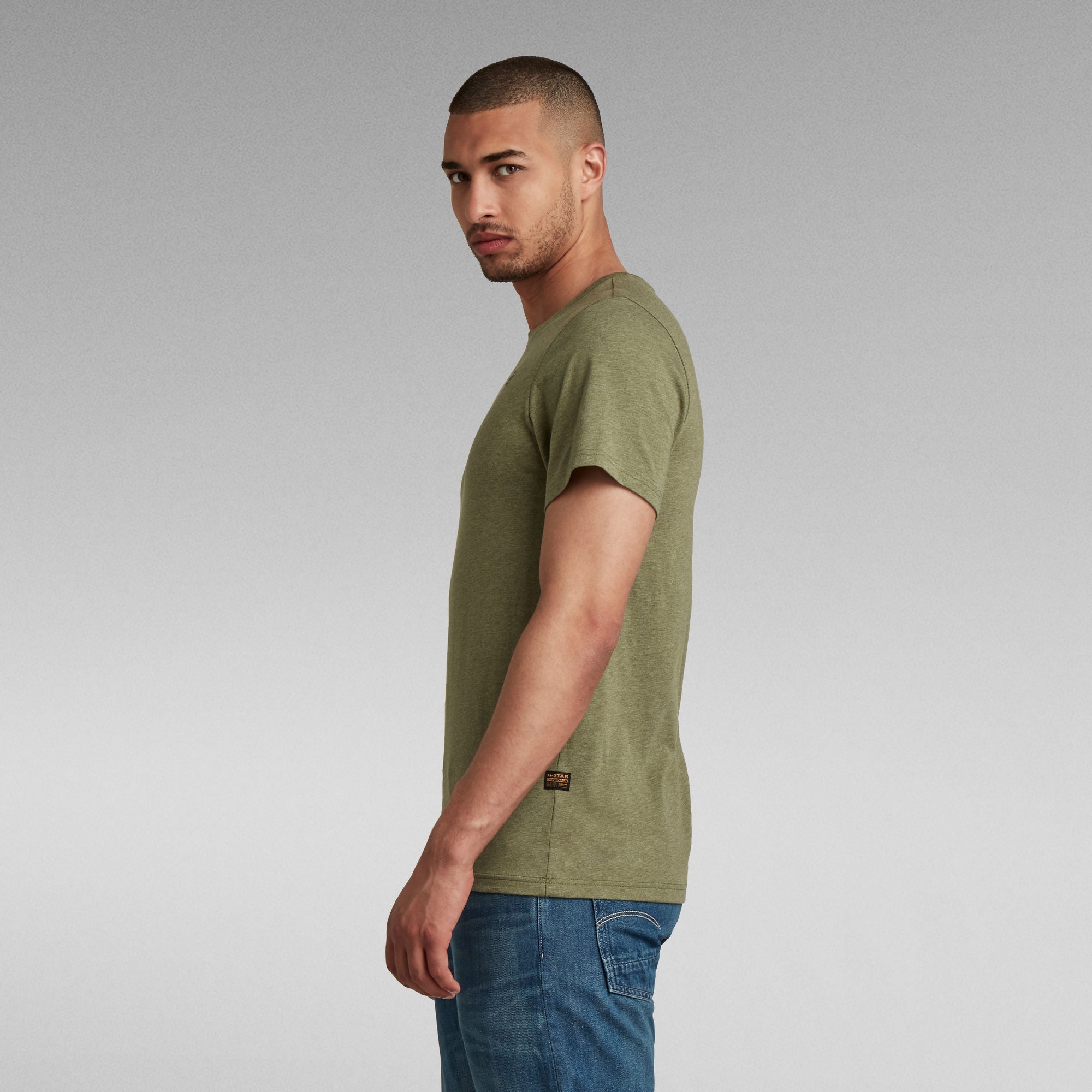 G-Star Raw - Base-S R Tee - Sage Heather