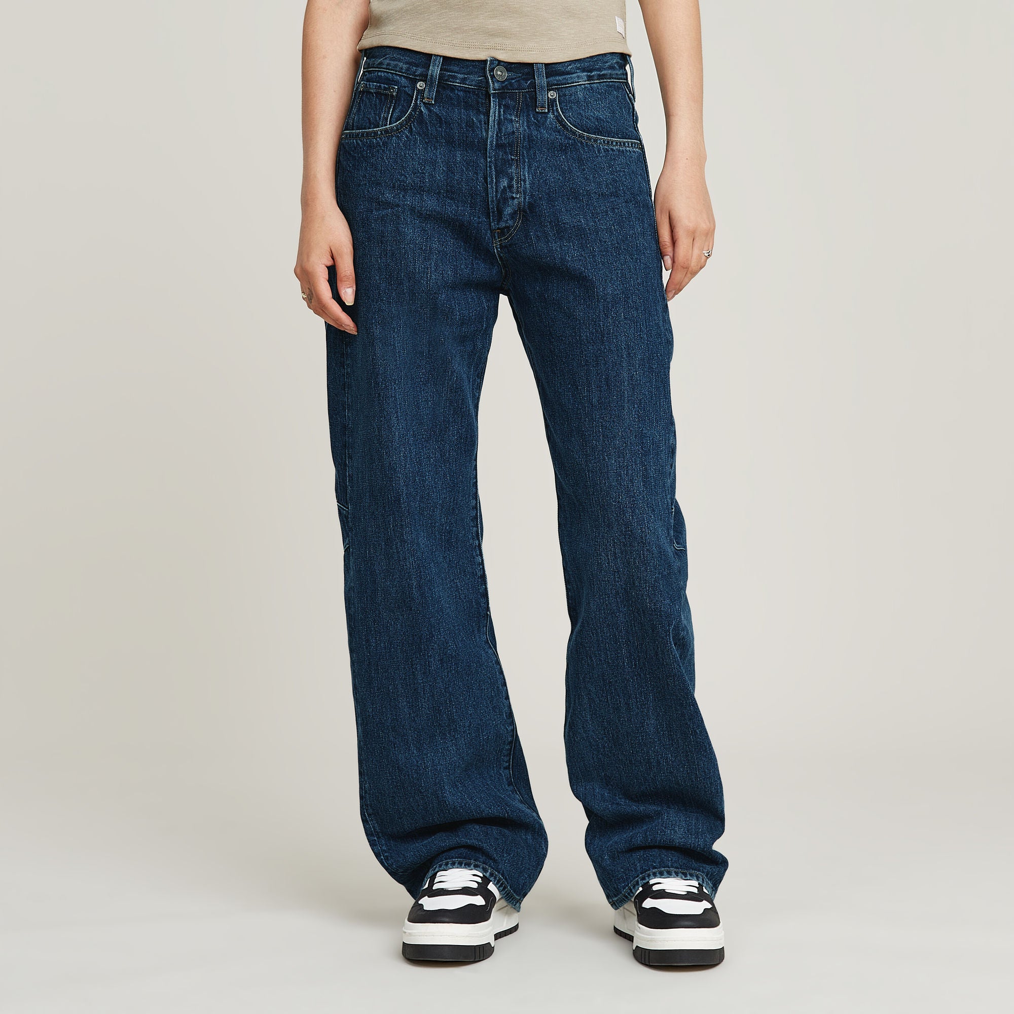 G-Star Raw - Bowey 3D Boyfriend Jean - Worn In Blue Creek