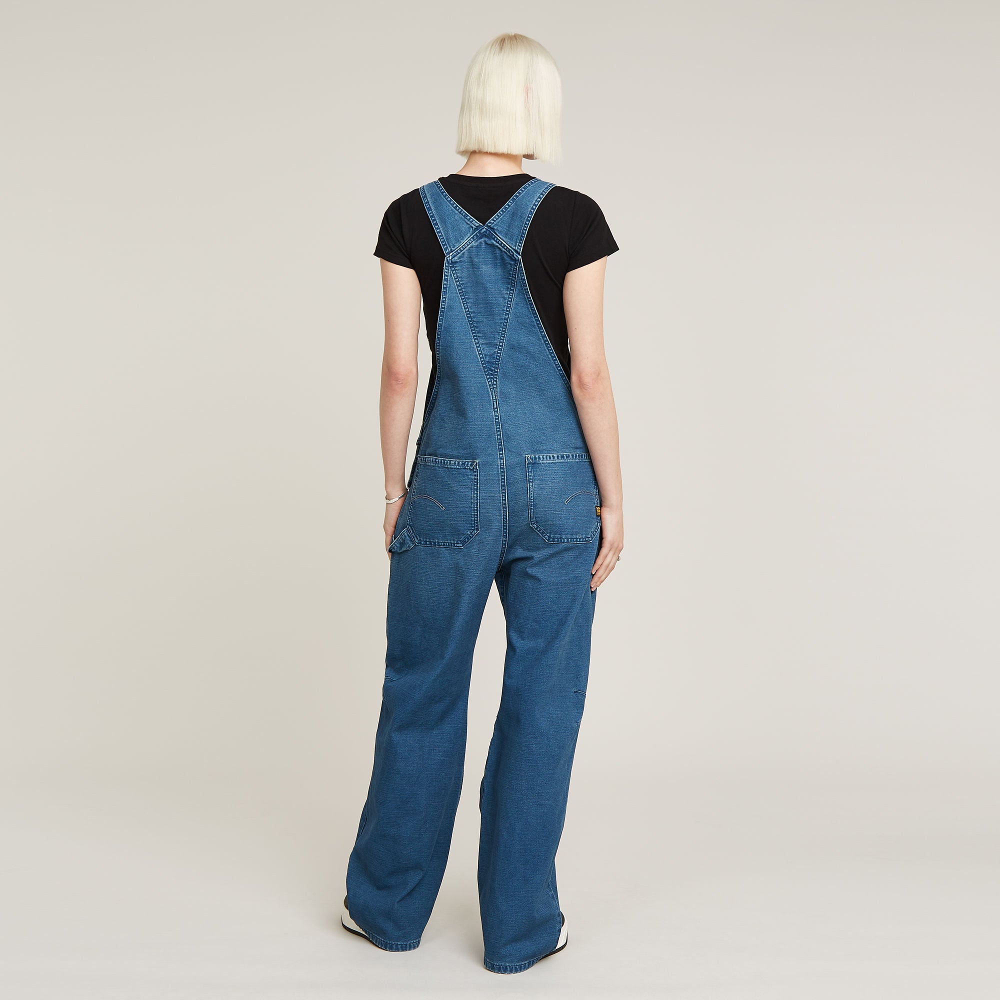 G-Star Raw - Bowey 3D Carpenter Loose Overall - Faded Indigo GD