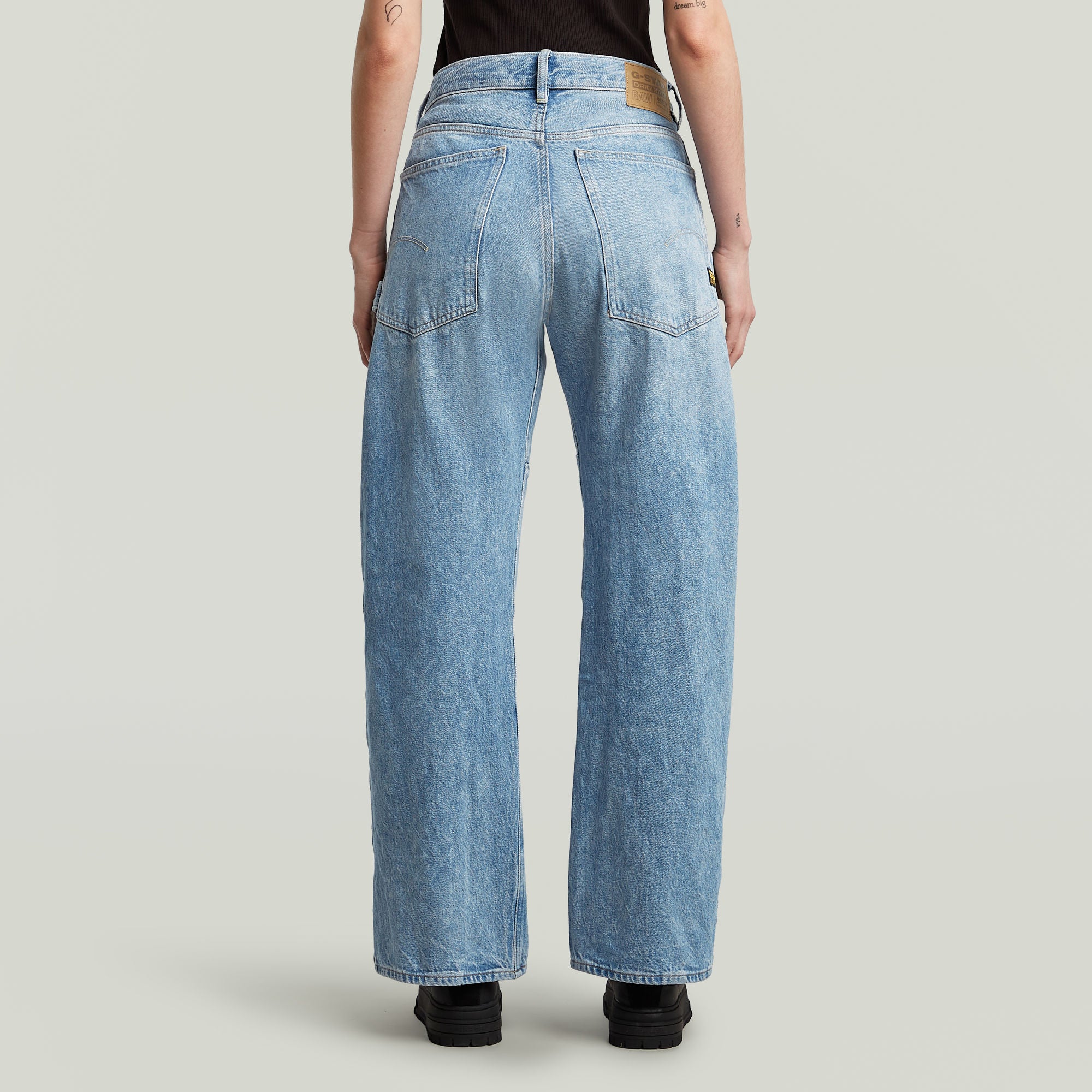 G-Star Raw - Bowey 3D Extreme Carpenter Loose Jean - Vintage Powder Blue