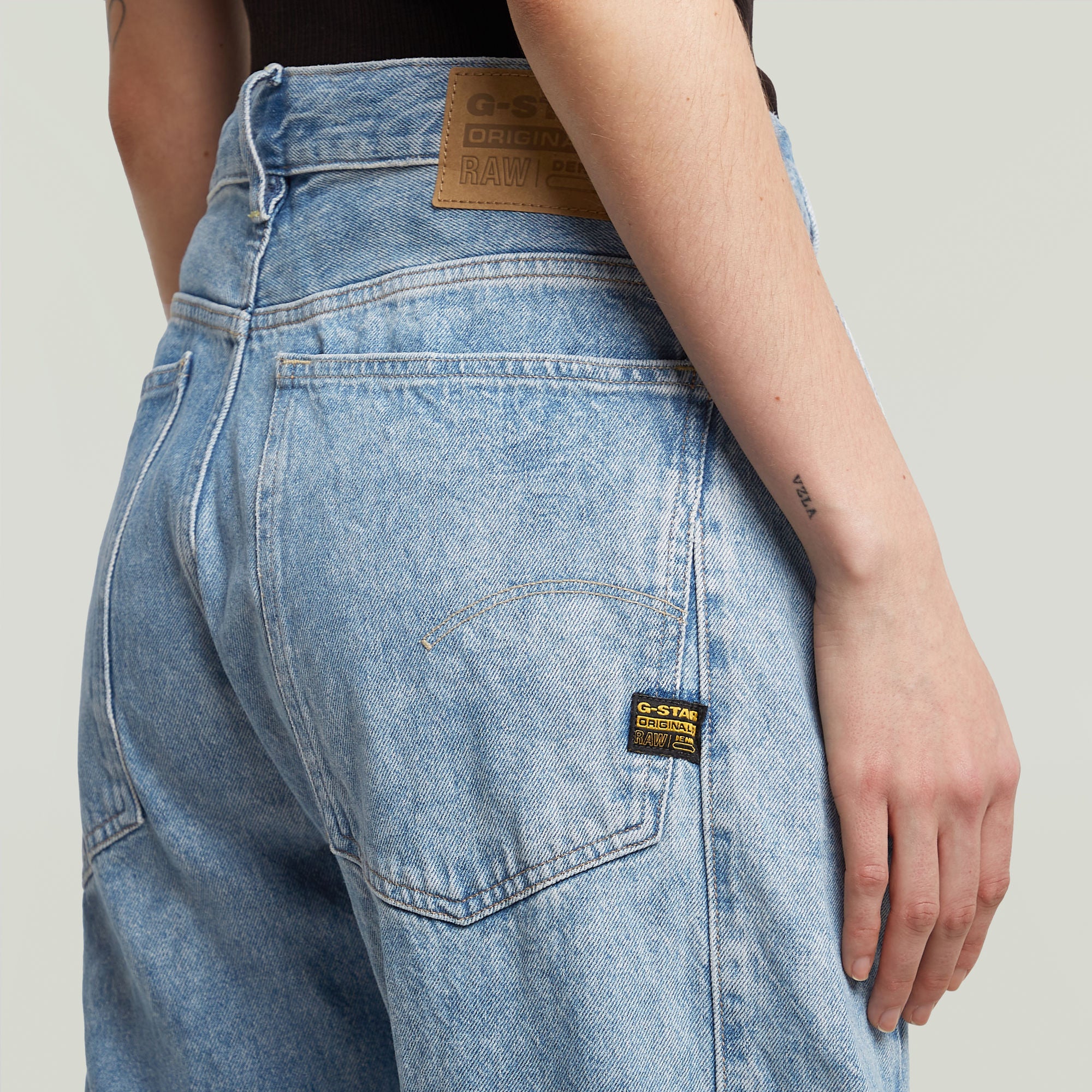 G-Star Raw - Bowey 3D Extreme Carpenter Loose Jean - Vintage Powder Blue
