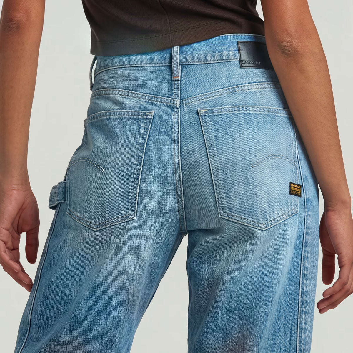 G-Star Raw - Bowey 3D Extreme Carpenter Loose Jean - Antique Faded Moonlit Ocean