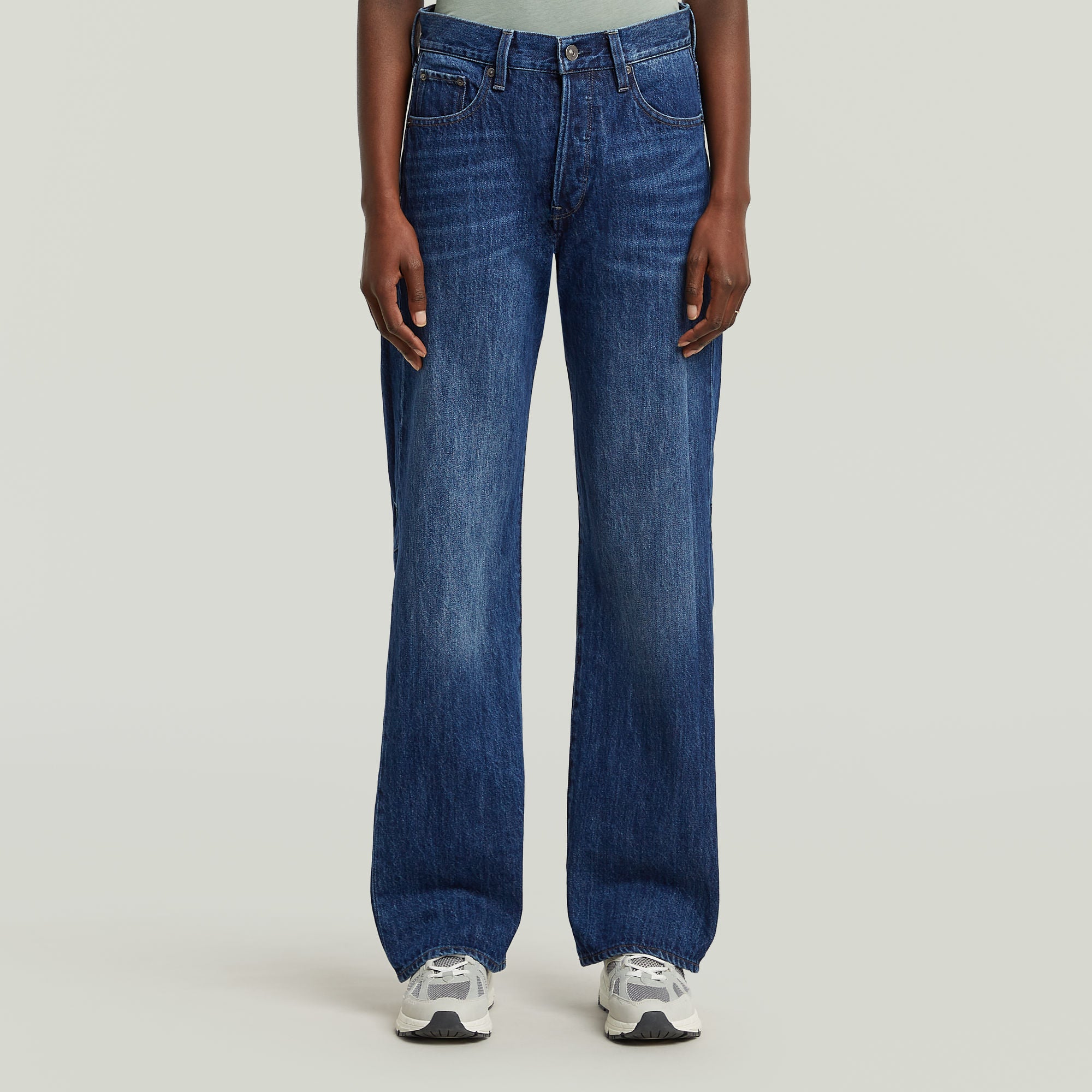 G-Star Raw - Bowey 3D Boyfriend Jean - Worn In Blue Veil