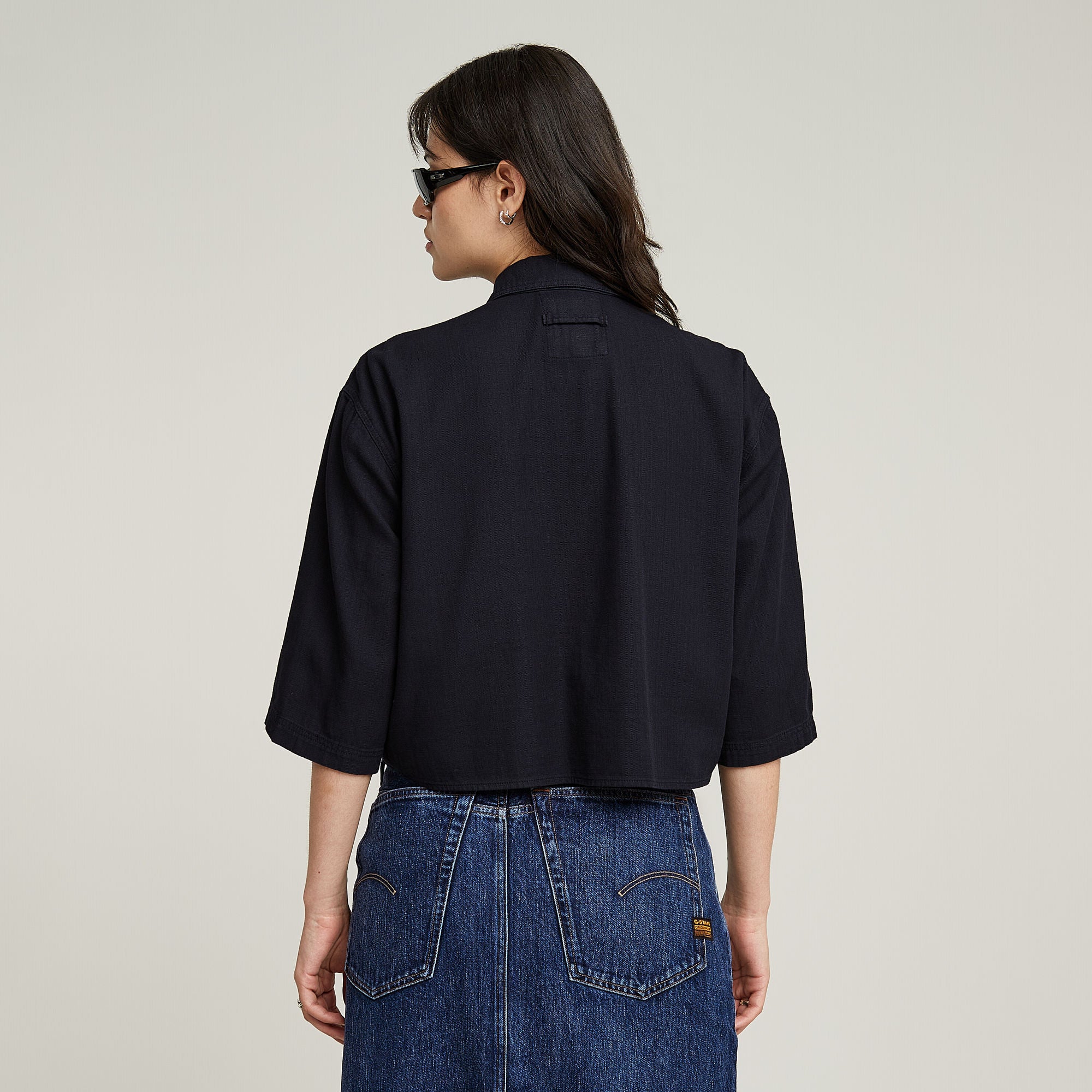 G-Star Raw - Boxy SS Shirt - Dark Black GD