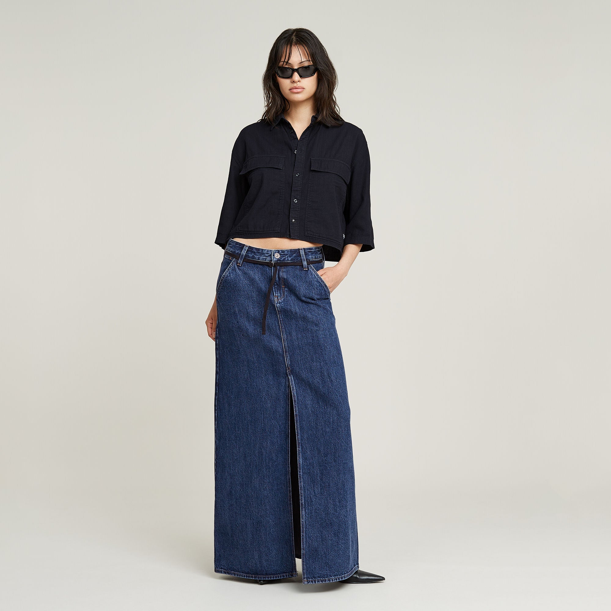 G-Star Raw - Boxy SS Shirt - Dark Black GD