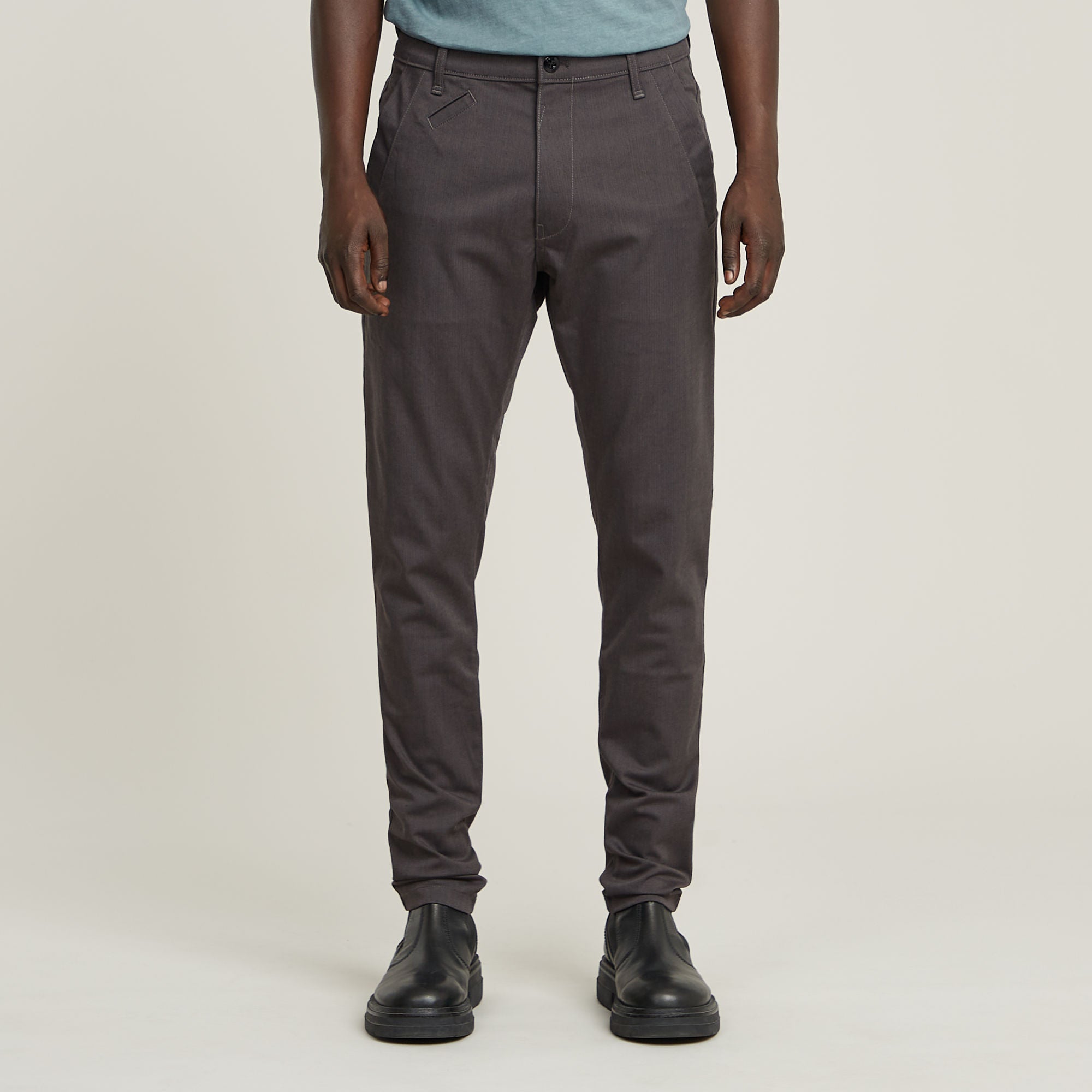 G-Star Raw - Bronson 3.0 Slim Chino - GS Grey/Dark Black Herringbone