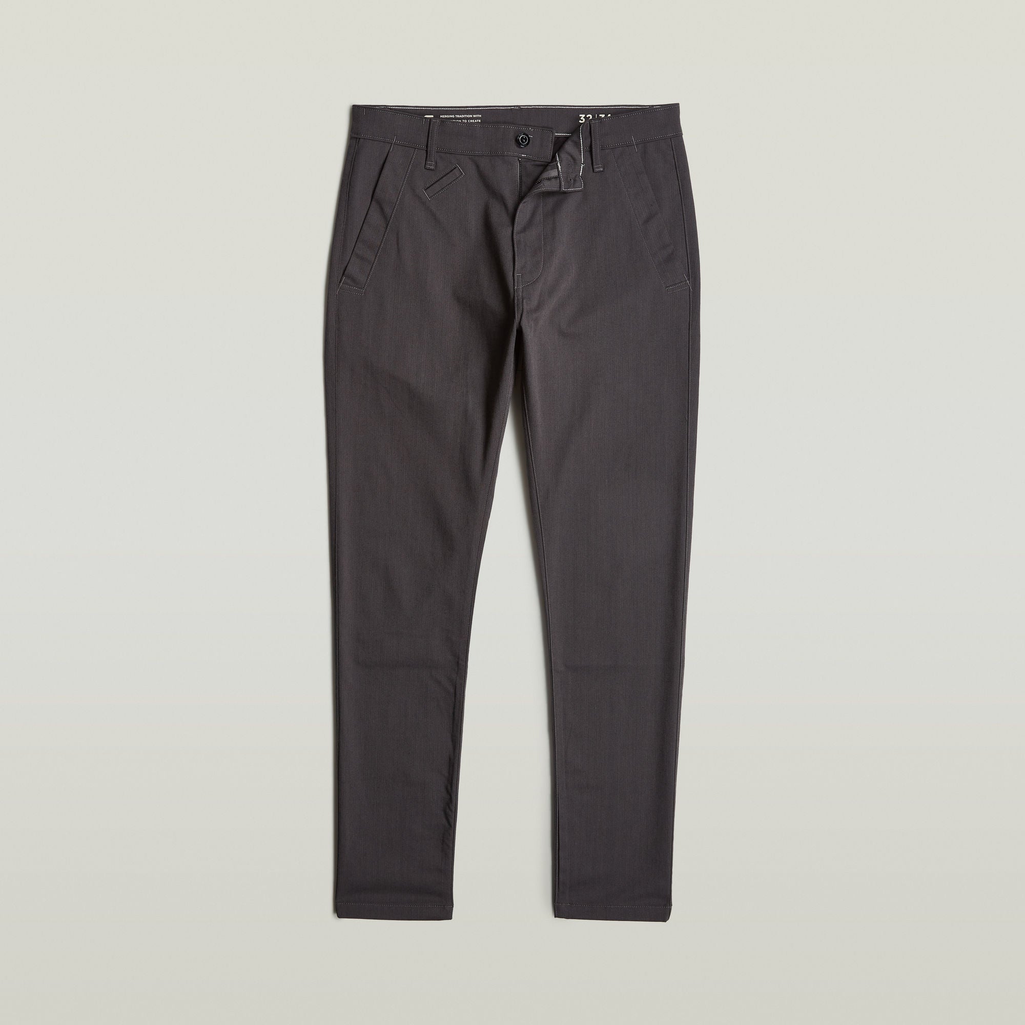 G-Star Raw - Bronson 3.0 Slim Chino - GS Grey/Dark Black Herringbone