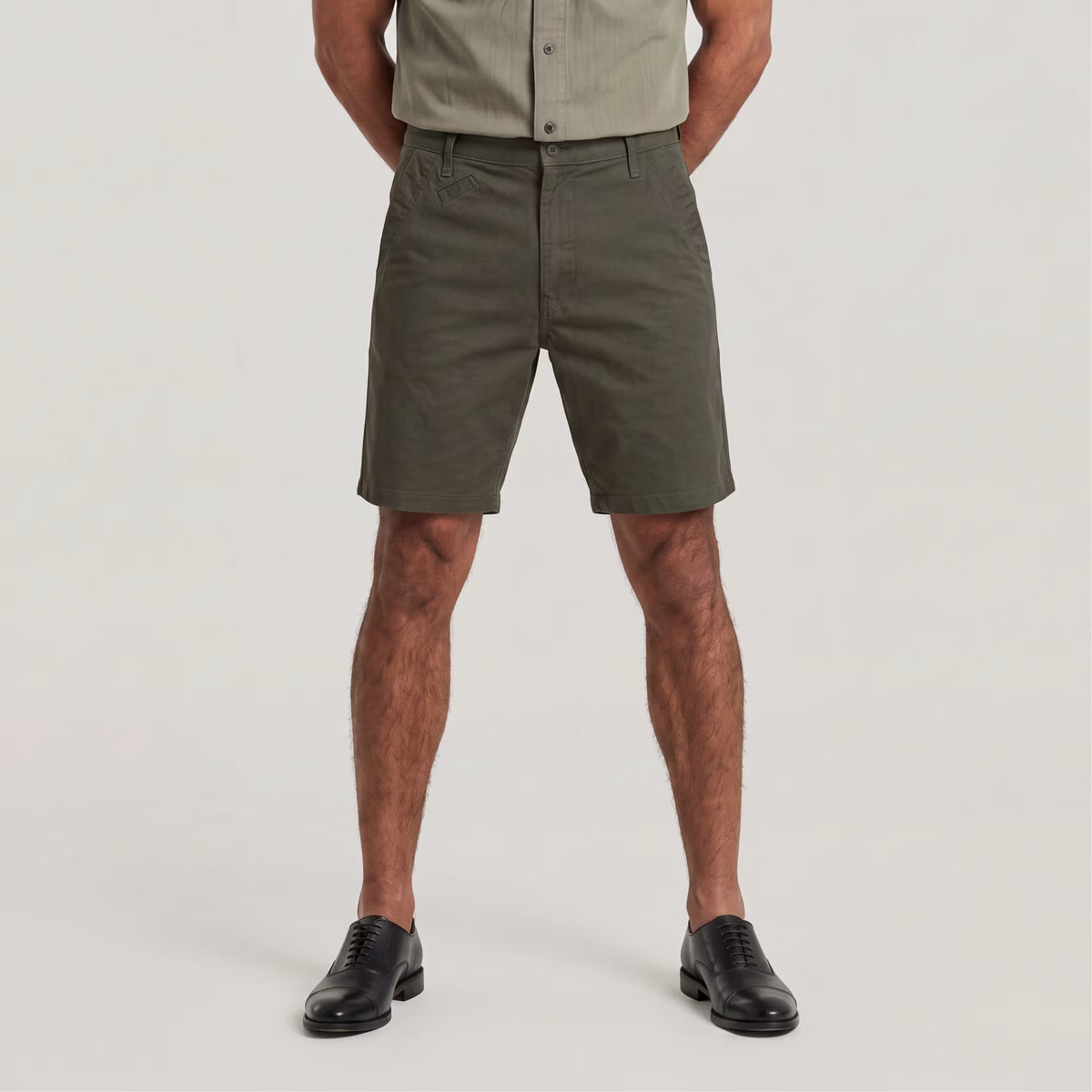 G-Star Raw - Bronson 3.0 Slim Chino Short - Asfalt