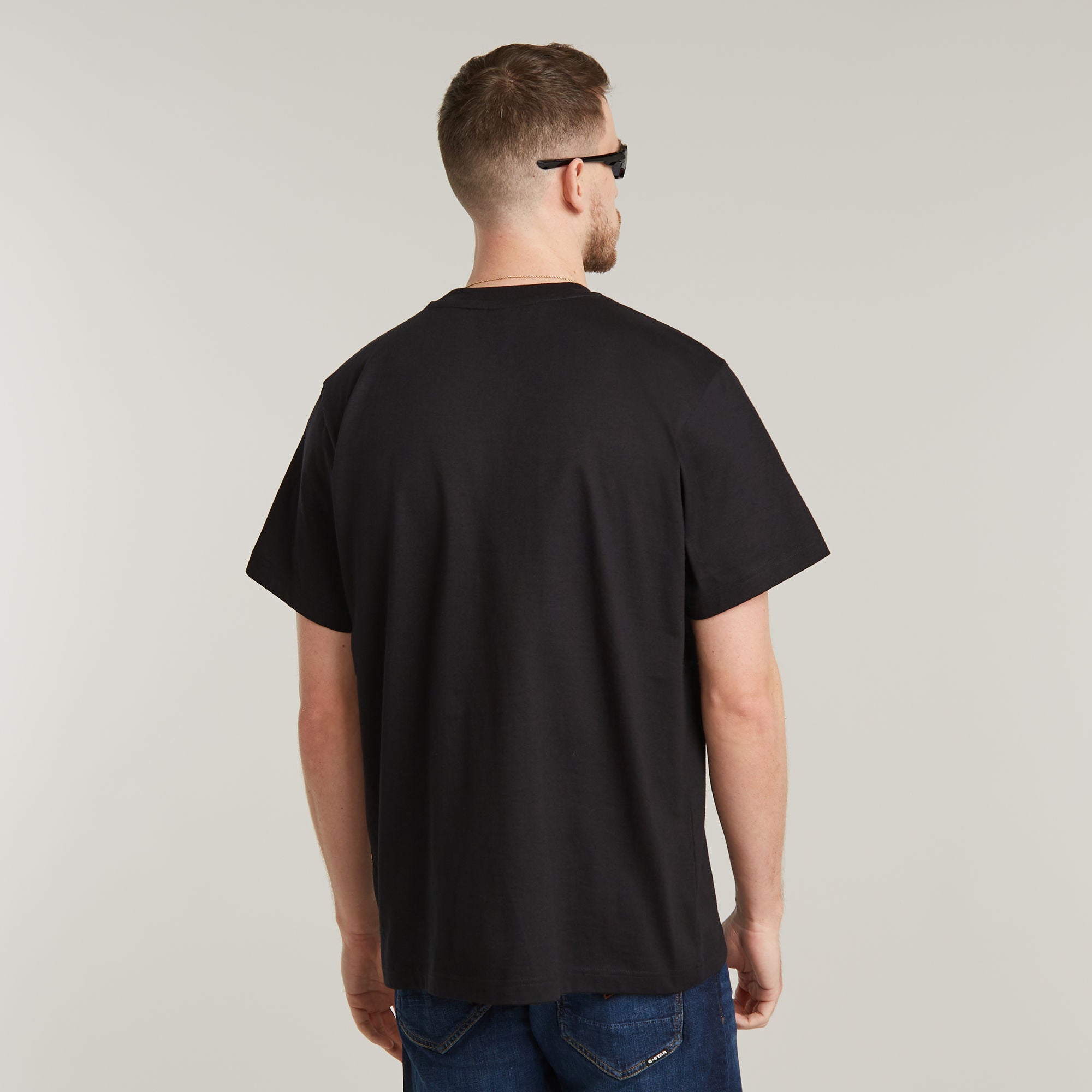 G-Star Raw - Center Chest Logo Loose Tee - Dark Black