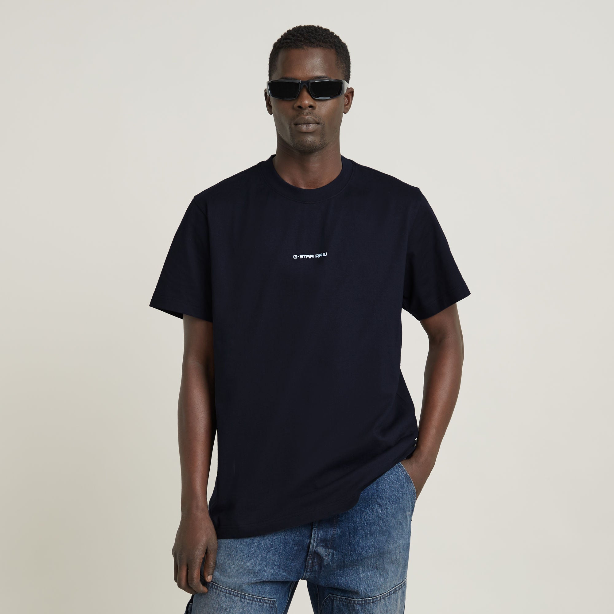G-Star Raw - Center Chest Logo Loose Tee - Salute