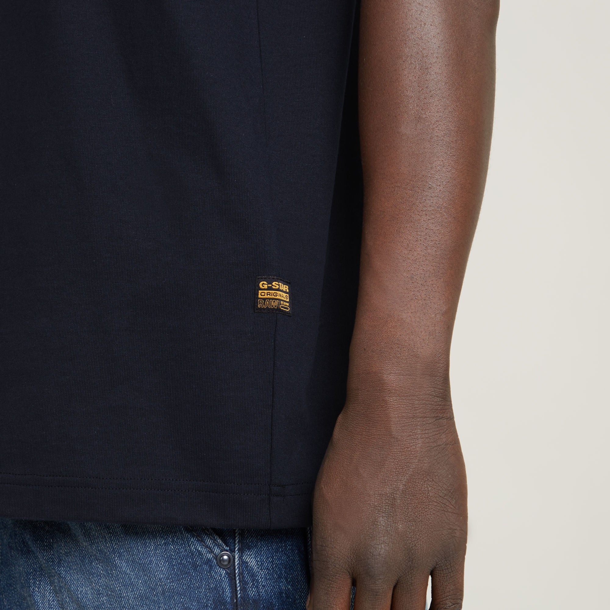 G-Star Raw - Center Chest Logo Loose Tee - Salute