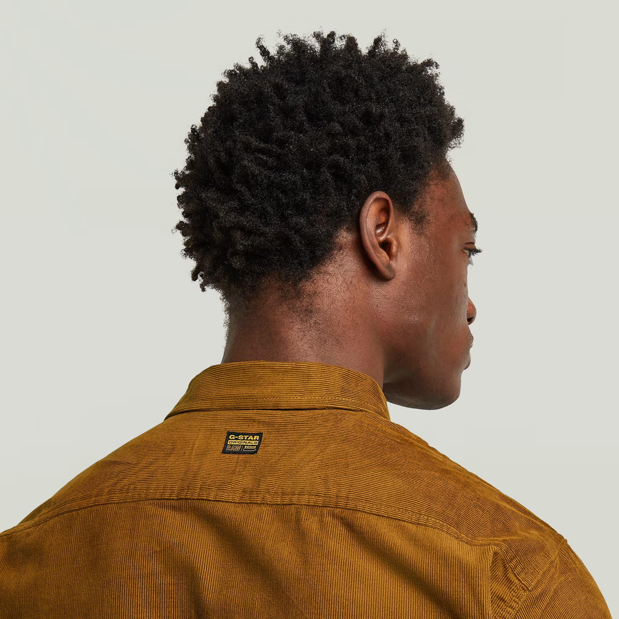 G-Star Raw - Clean Regular LS Shirt - Oxide Ocre