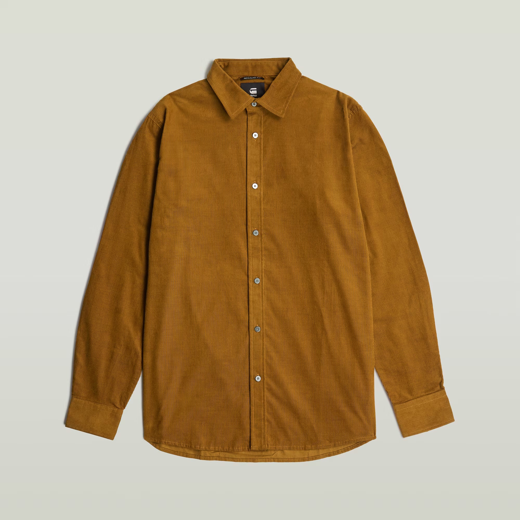 G-Star Raw - Clean Regular LS Shirt - Oxide Ocre