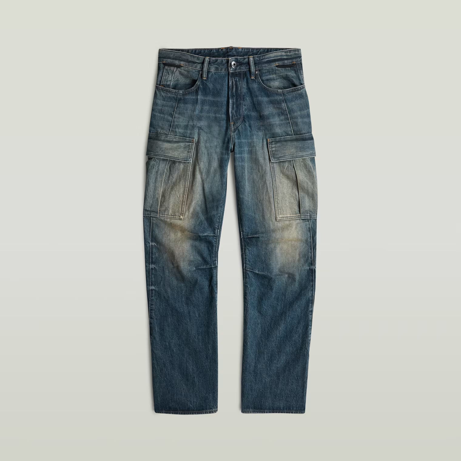 G-Star Raw - Contor 3D Regular Cargo Jean - Antique Faded Blueschist