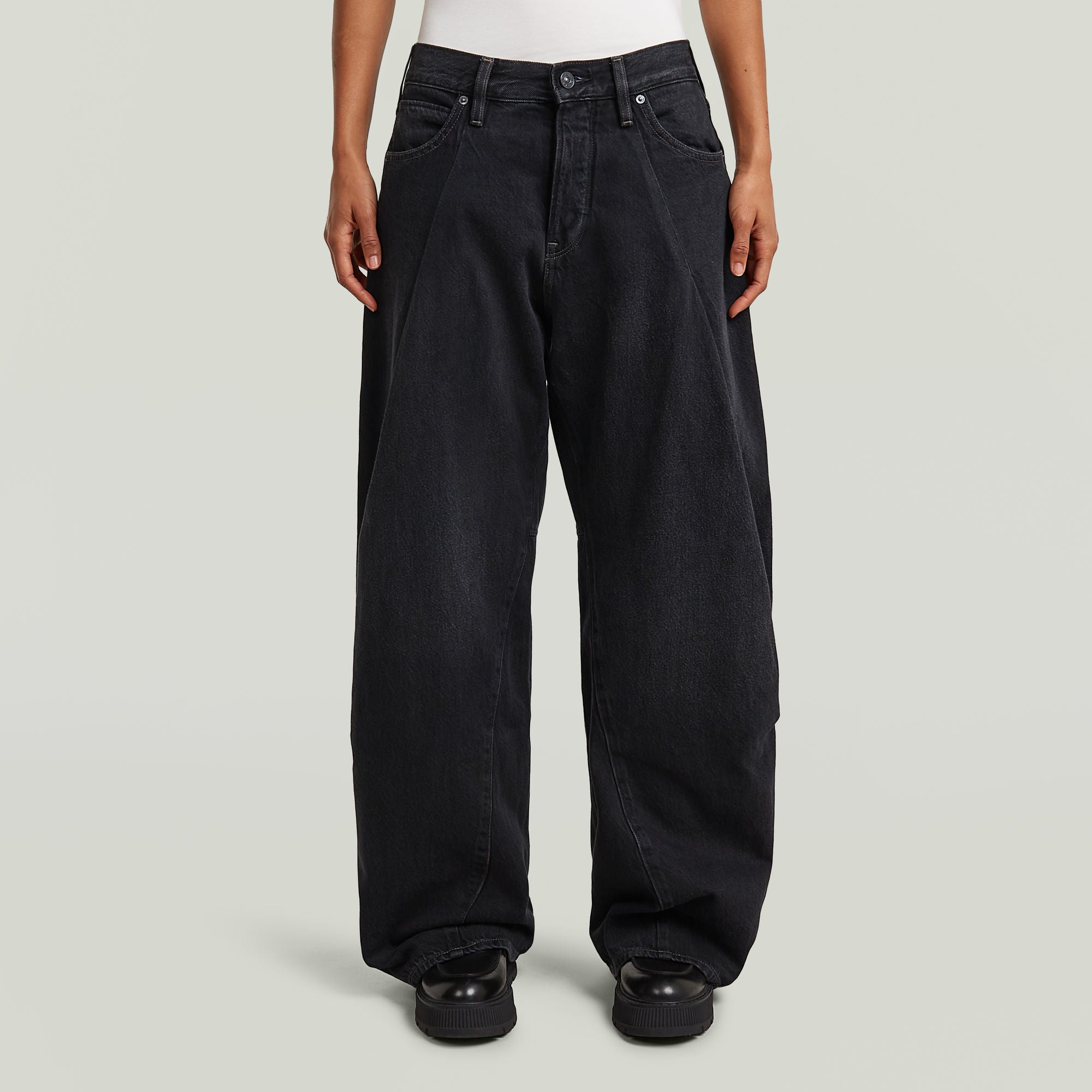 G-STAR CONTOR 3D - Wide leg - sun faded pacific blue/lichtblauw denim